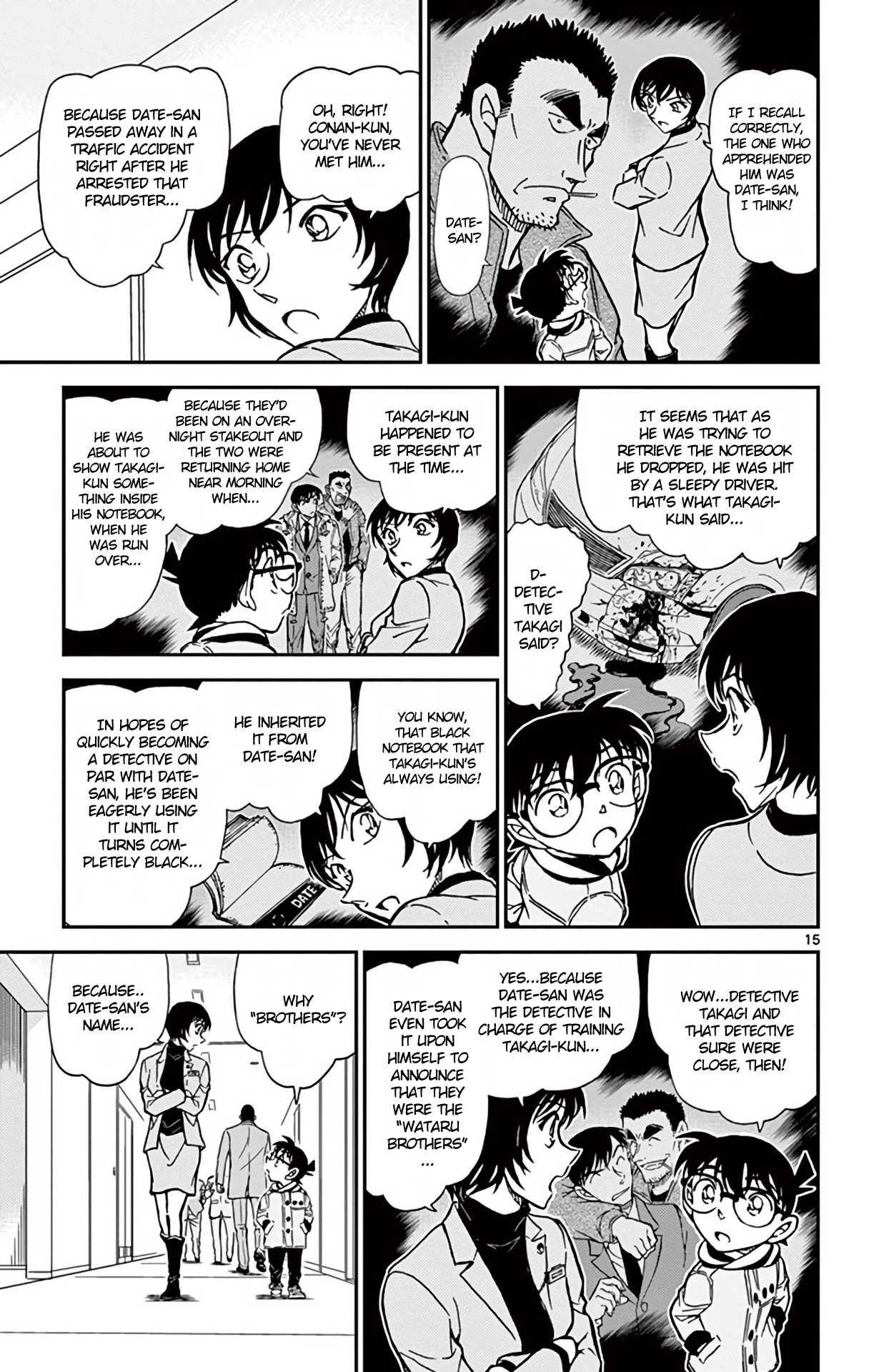Detective Conan Chapter 805 page 16 - Chapter 805: Wataru Brothers