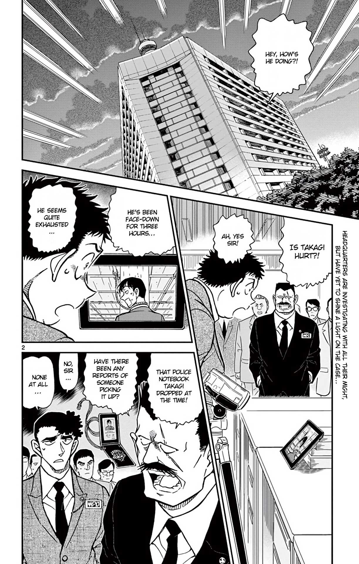 Detective Conan Chapter 806 page 3 - Chapter 806: The Inherited Shadow of the Dawn