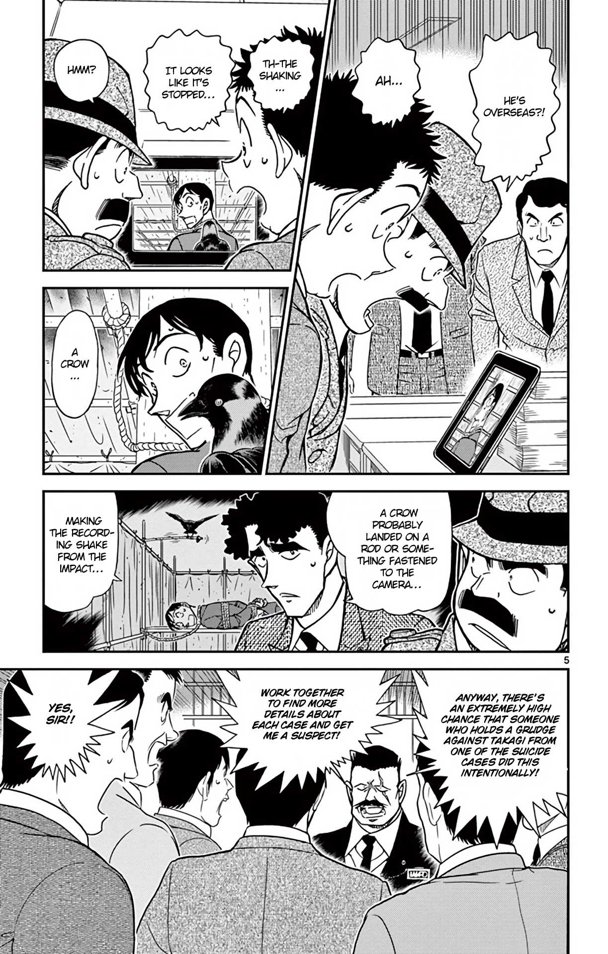 Detective Conan Chapter 806 page 6 - Chapter 806: The Inherited Shadow of the Dawn