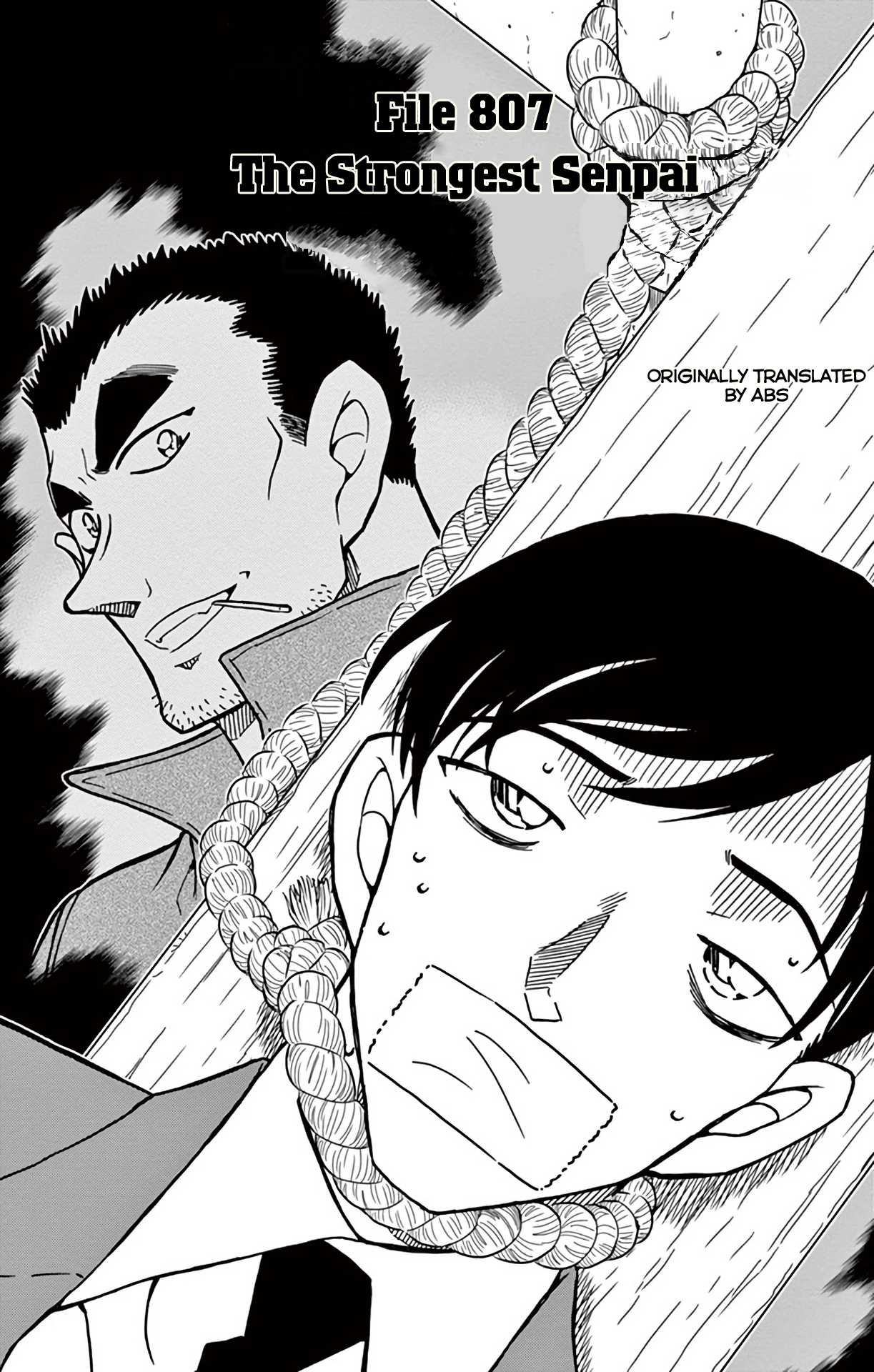 Detective Conan Chapter 807 page 2 - Chapter 807: The Strongest Senpai