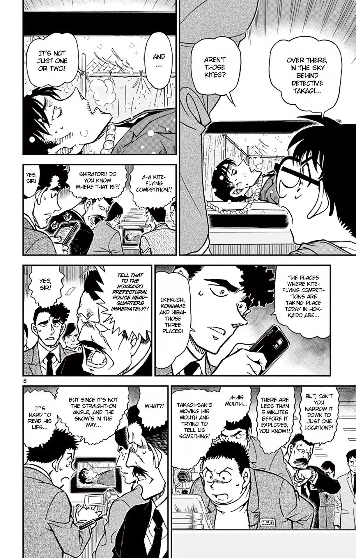 Detective Conan Chapter 808 page 9 - Chapter 808: The Last Grave Visit