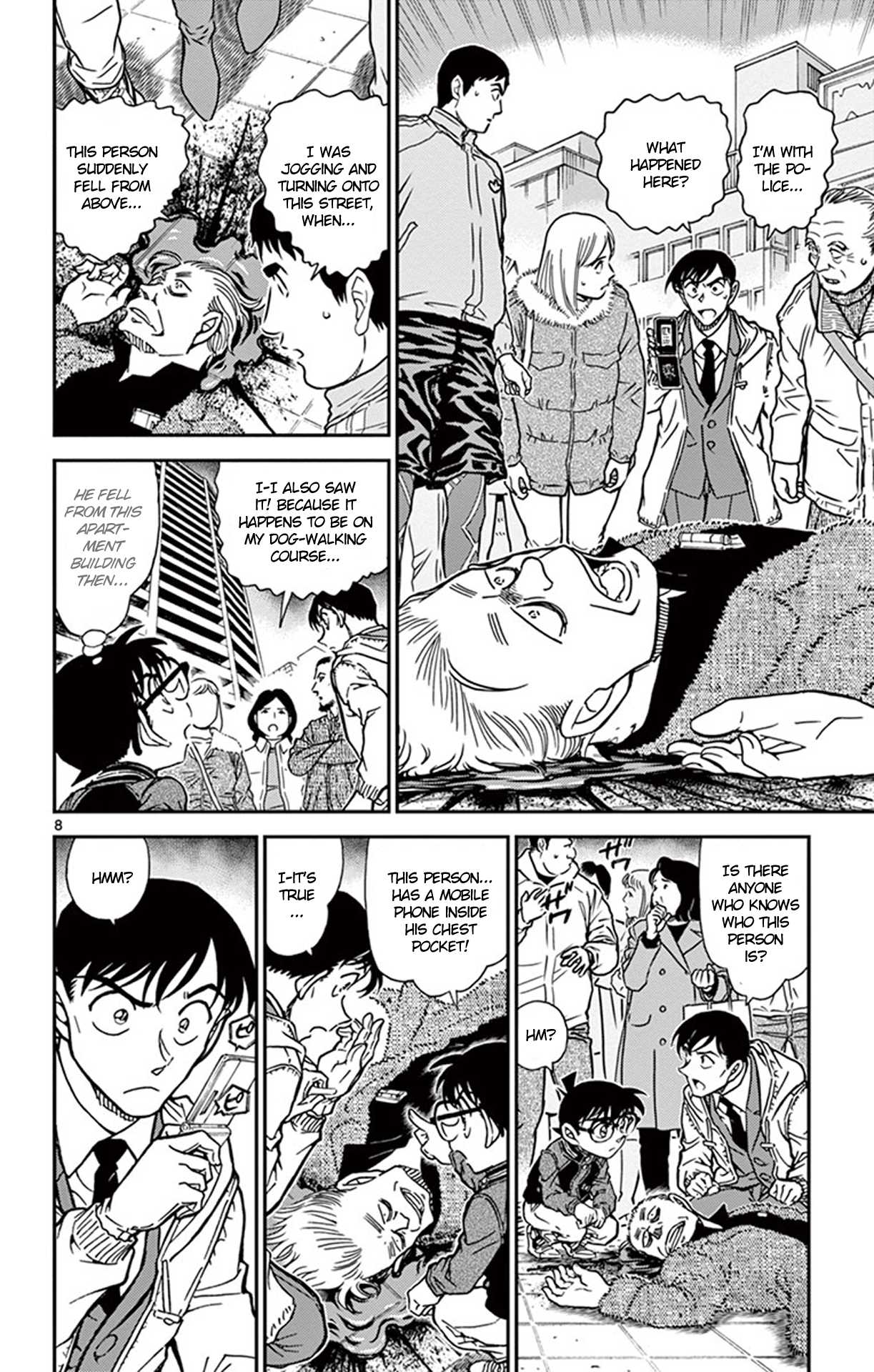 Detective Conan Chapter 809 page 9 - Chapter 809: Traces of Presence in the Room