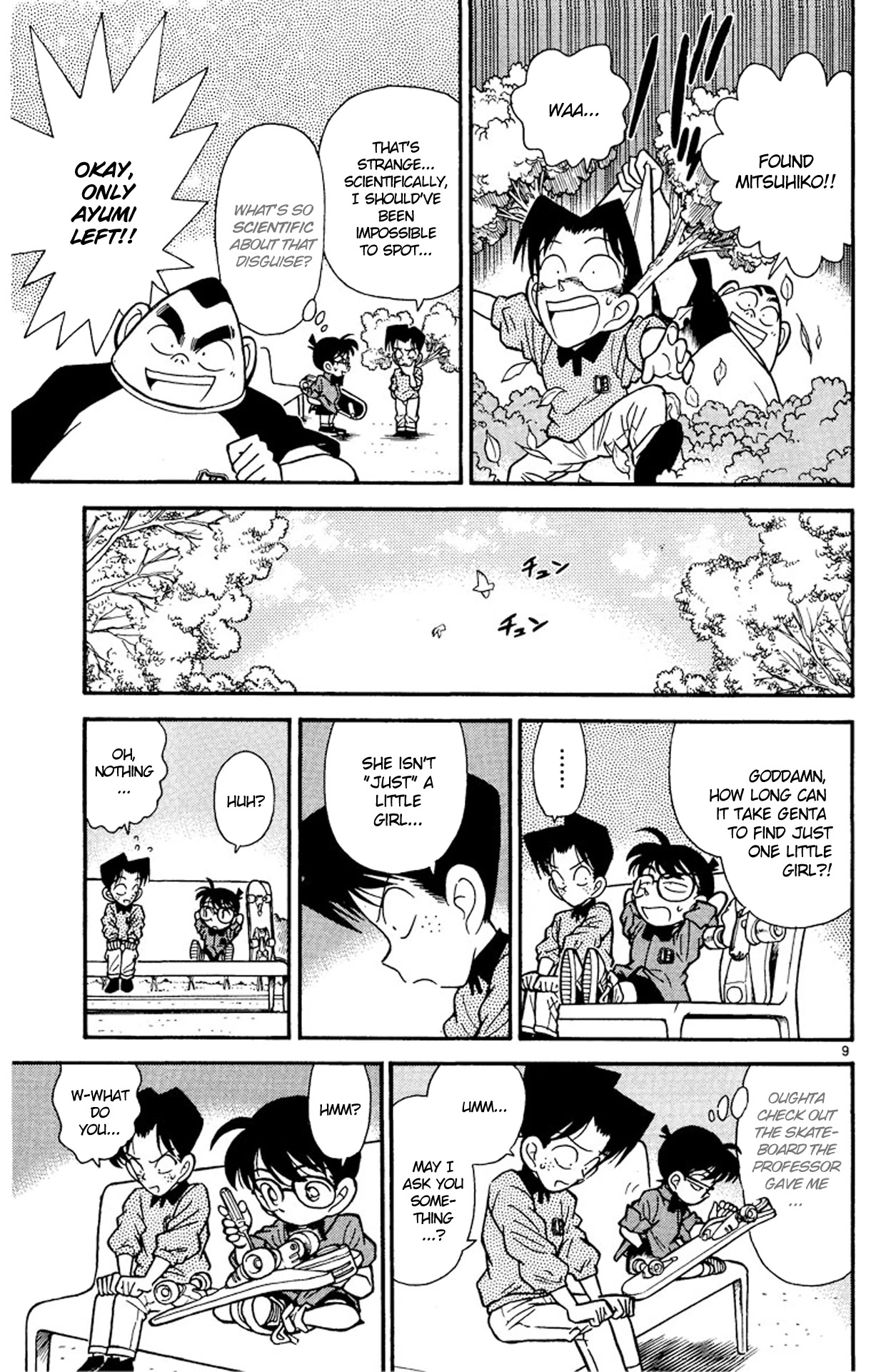 Detective Conan Chapter 81 page 10 - Chapter 81: Dangerous Hide-and-Seek