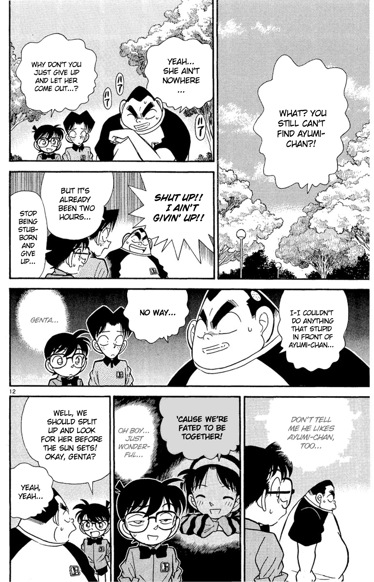 Detective Conan Chapter 81 page 13 - Chapter 81: Dangerous Hide-and-Seek