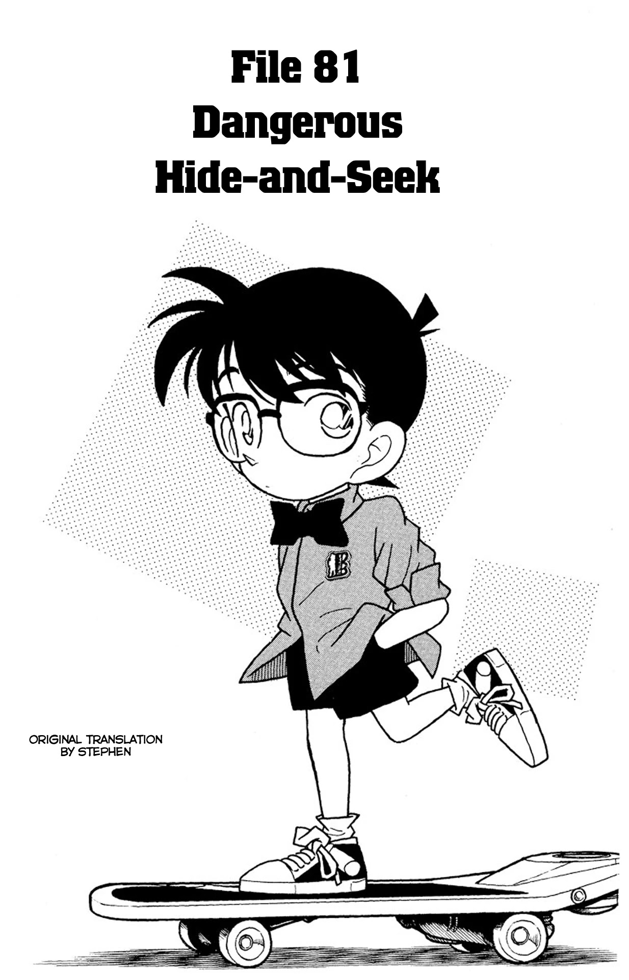 Detective Conan Chapter 81 page 2 - Chapter 81: Dangerous Hide-and-Seek