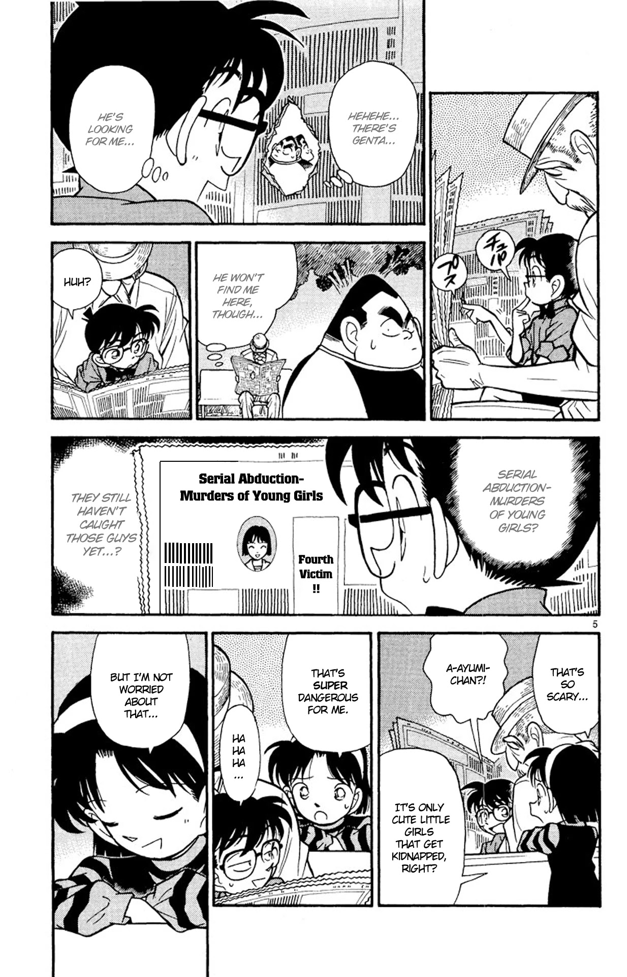 Detective Conan Chapter 81 page 6 - Chapter 81: Dangerous Hide-and-Seek