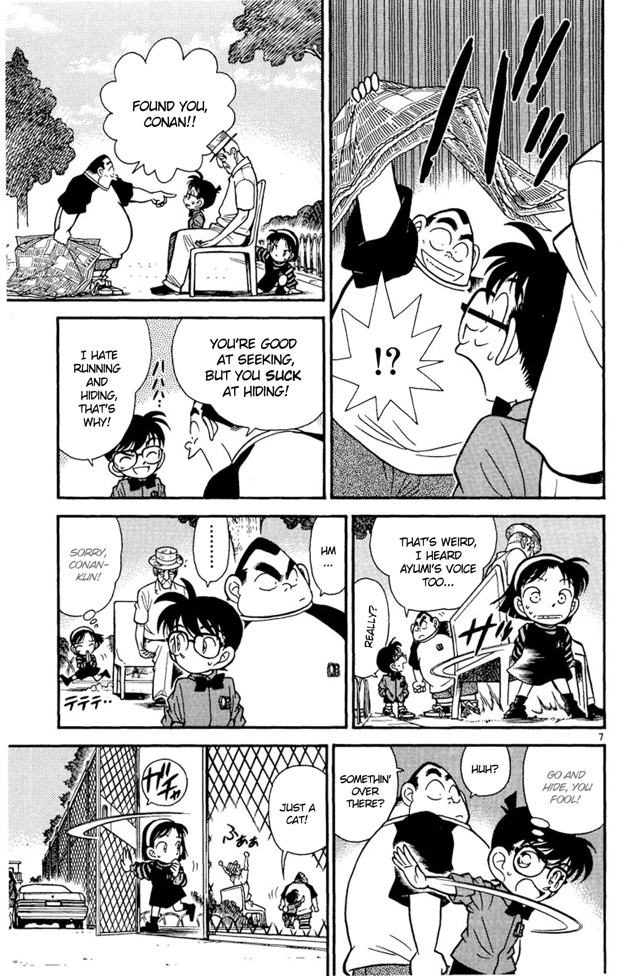 Detective Conan Chapter 81 page 8 - Chapter 81: Dangerous Hide-and-Seek