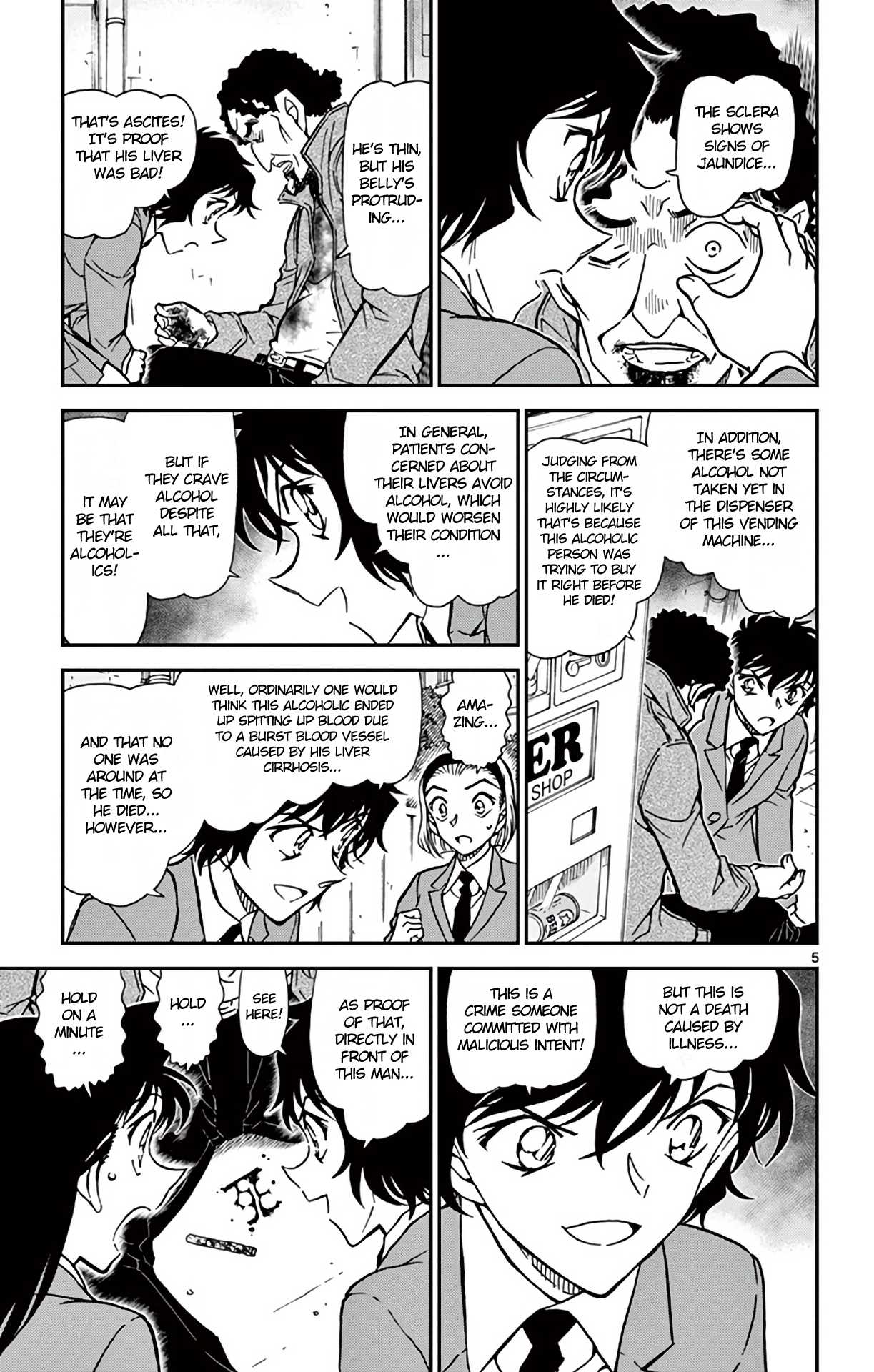 Detective Conan Chapter 812 page 6 - Chapter 812: Kudou Yuusaku's Cold Case
