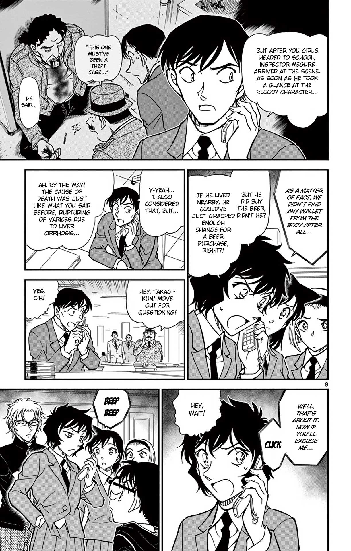 Detective Conan Chapter 813 page 10 - Chapter 813: Kinichi-kun