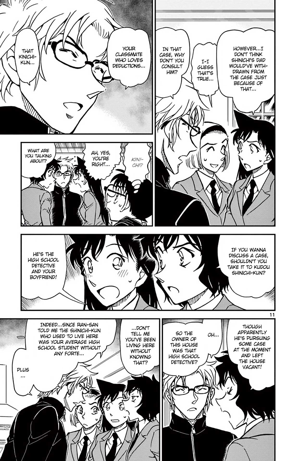 Detective Conan Chapter 813 page 12 - Chapter 813: Kinichi-kun