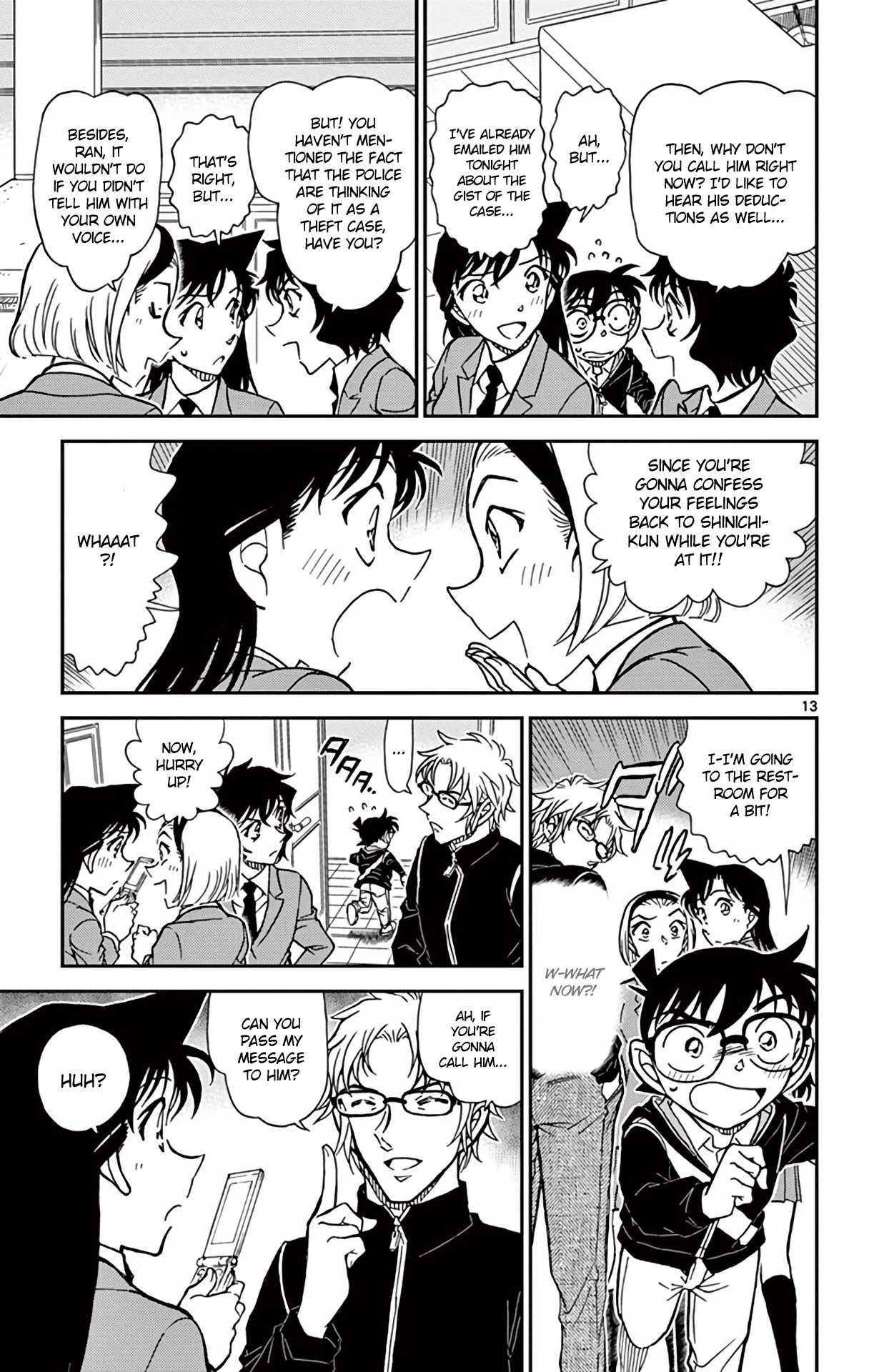 Detective Conan Chapter 813 page 14 - Chapter 813: Kinichi-kun