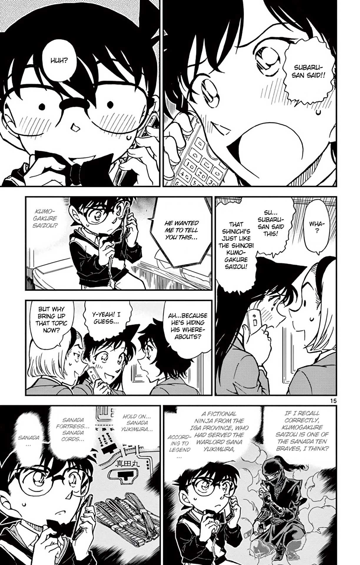 Detective Conan Chapter 813 page 16 - Chapter 813: Kinichi-kun