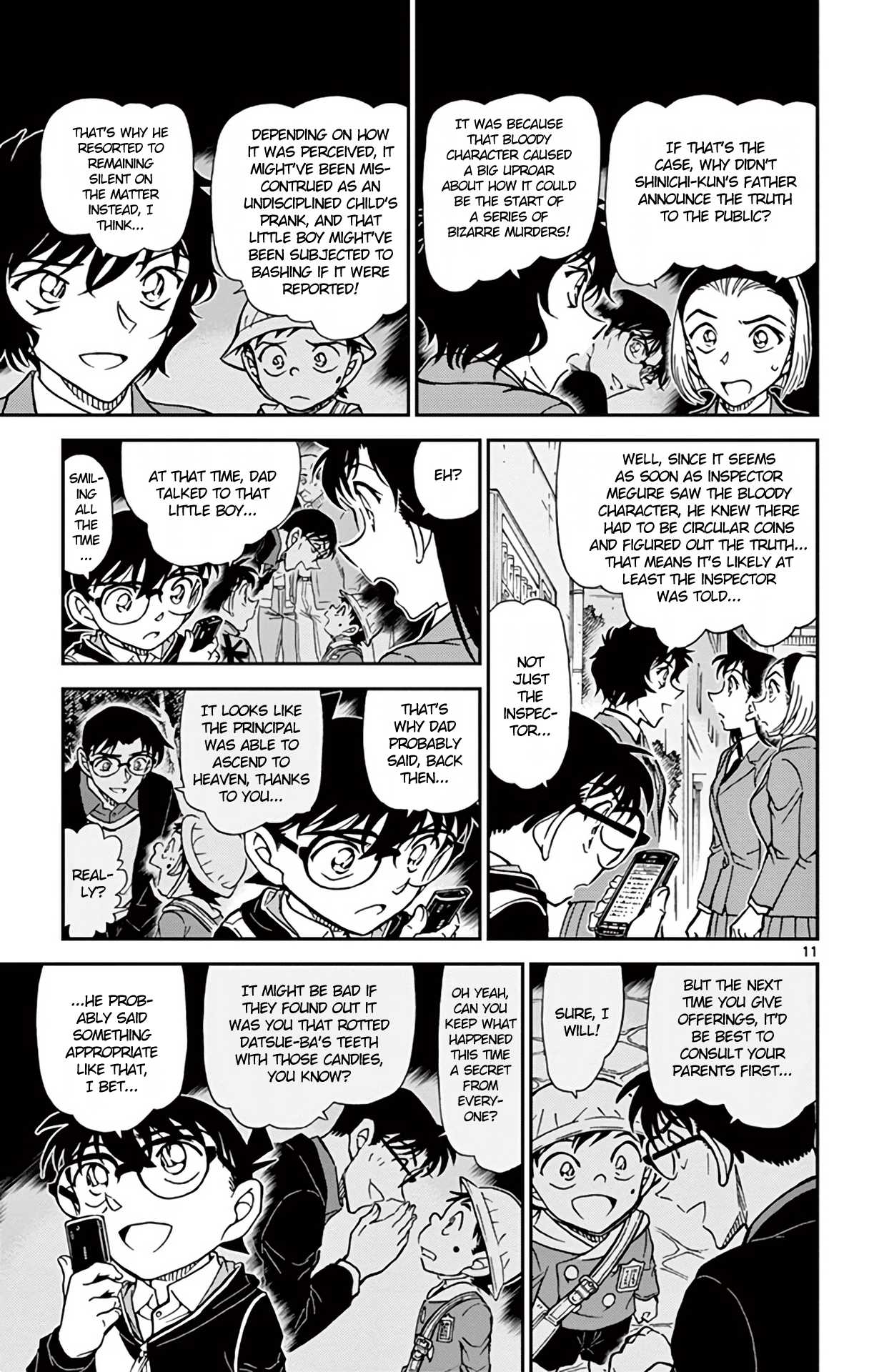 Detective Conan Chapter 814 page 12 - Chapter 814: Conan-kun, Right?