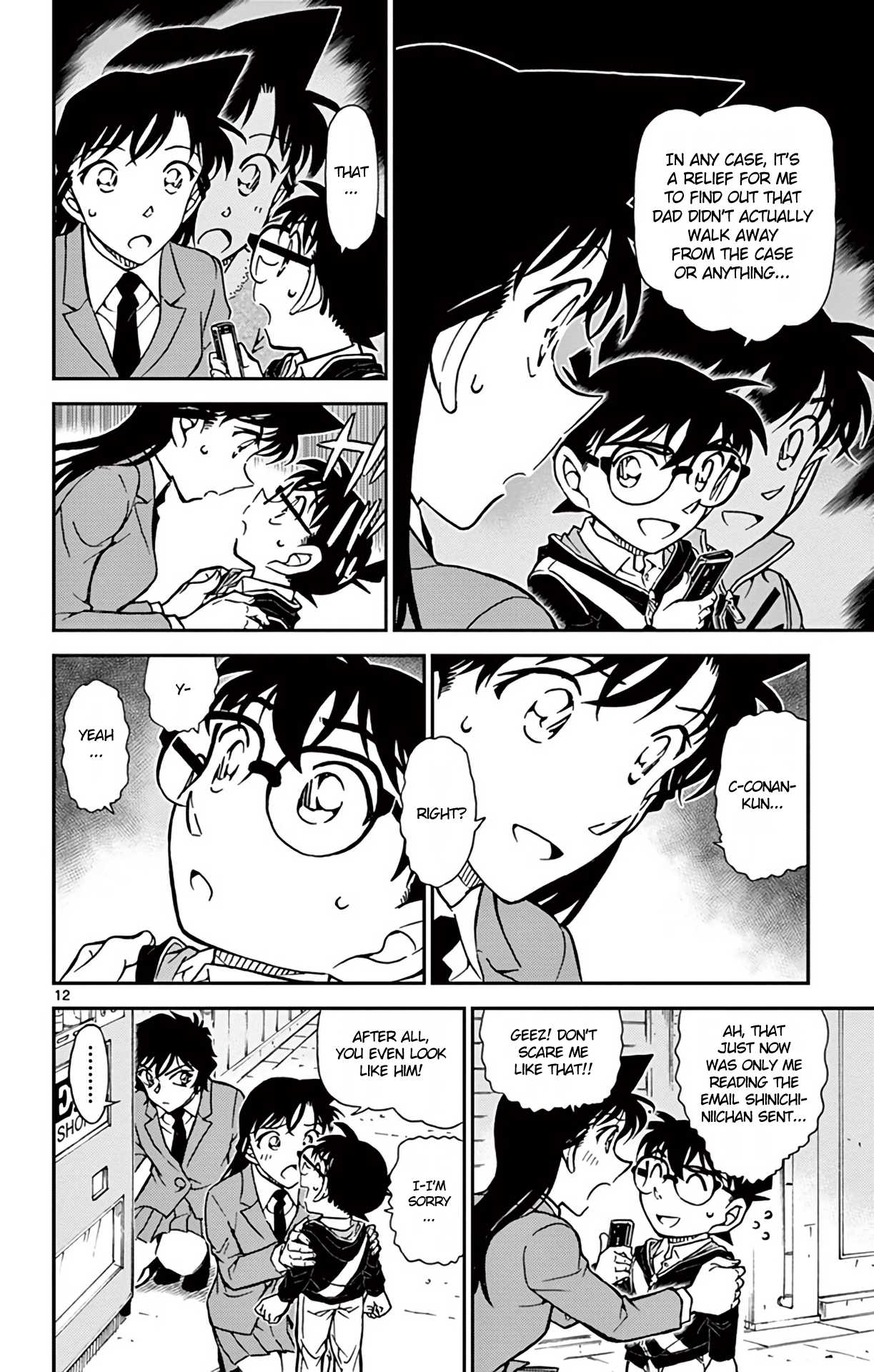 Detective Conan Chapter 814 page 13 - Chapter 814: Conan-kun, Right?
