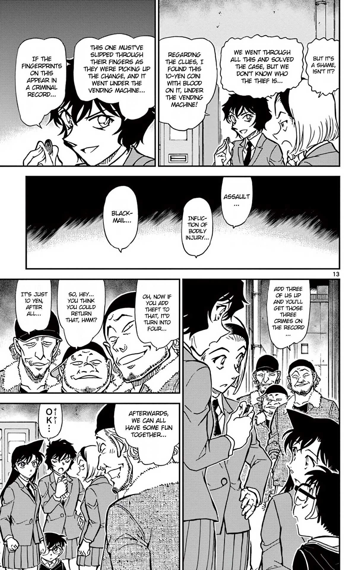 Detective Conan Chapter 814 page 14 - Chapter 814: Conan-kun, Right?