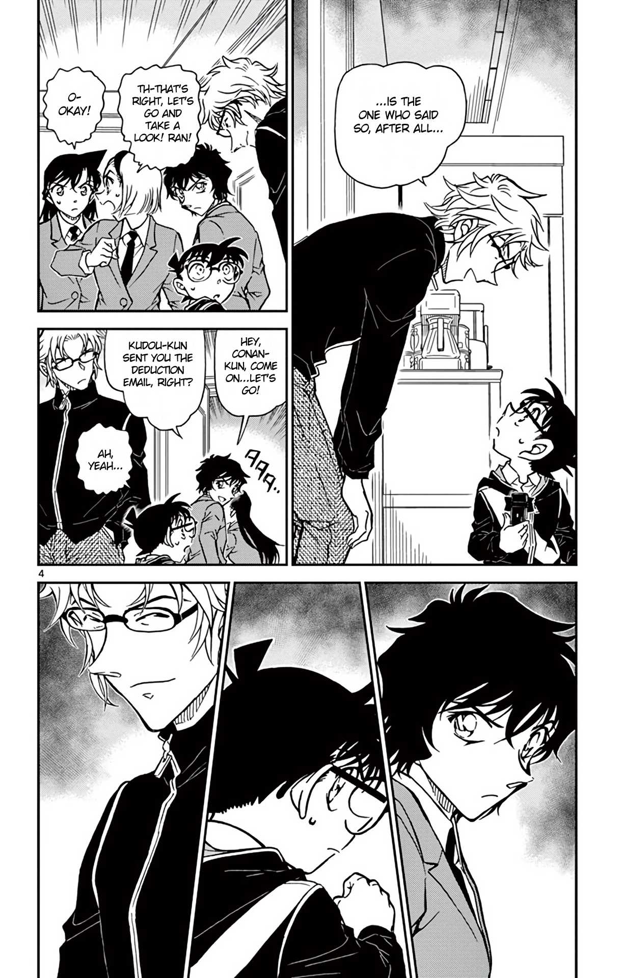 Detective Conan Chapter 814 page 5 - Chapter 814: Conan-kun, Right?