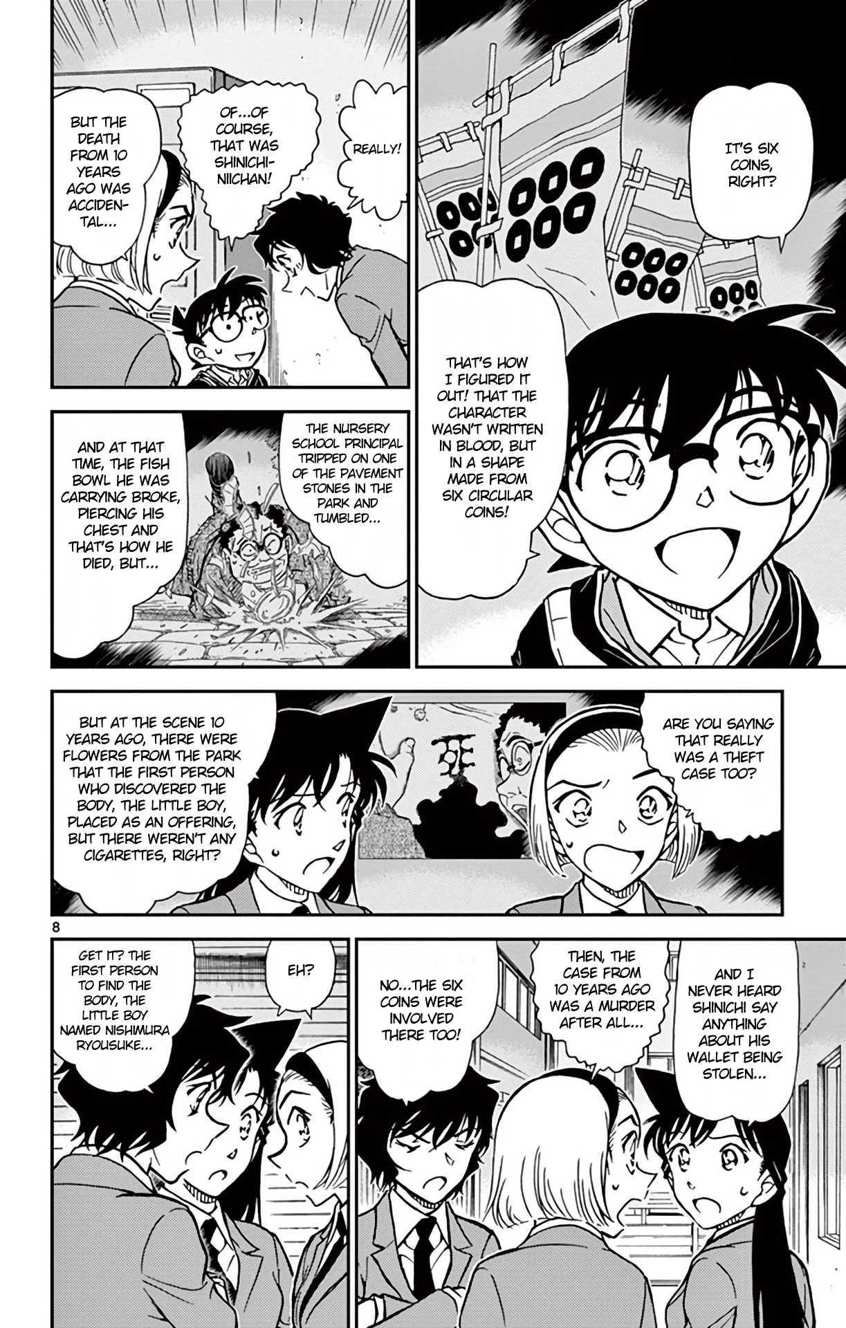 Detective Conan Chapter 814 page 9 - Chapter 814: Conan-kun, Right?