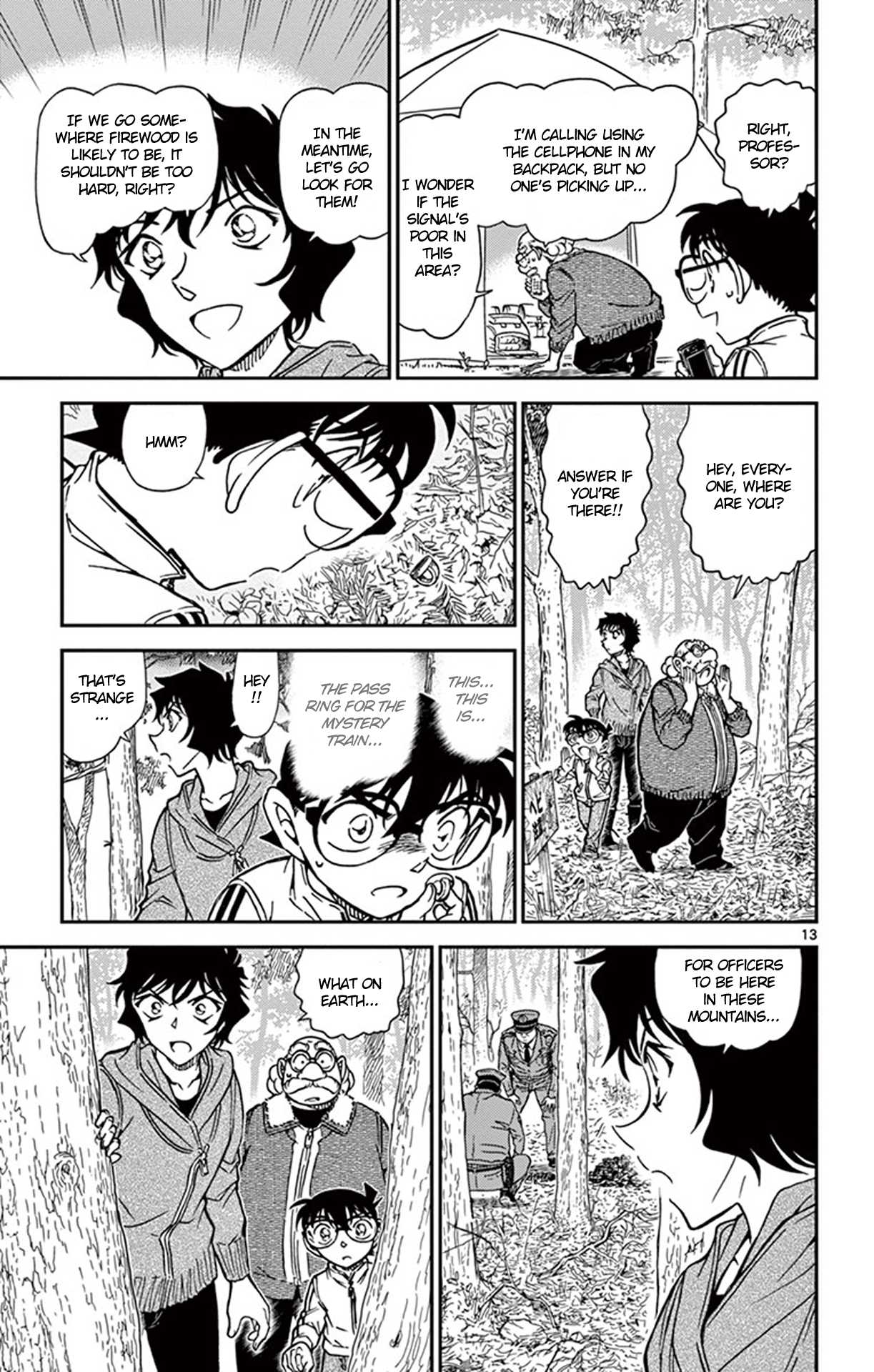 Detective Conan Chapter 815 page 14 - Chapter 815: One's Own Territory