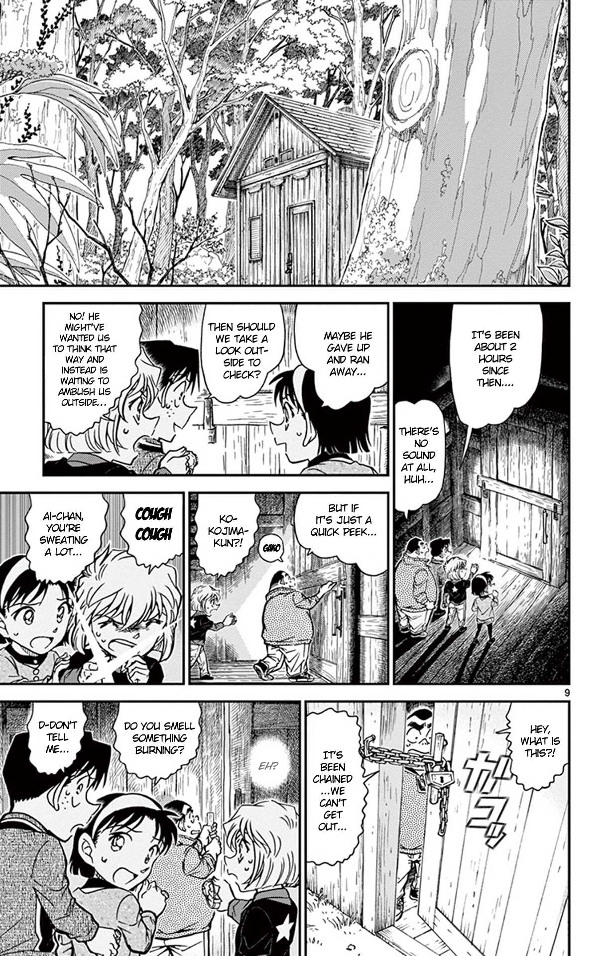 Detective Conan Chapter 816 page 10 - Chapter 816: Smoke Signals from a Dire Situation