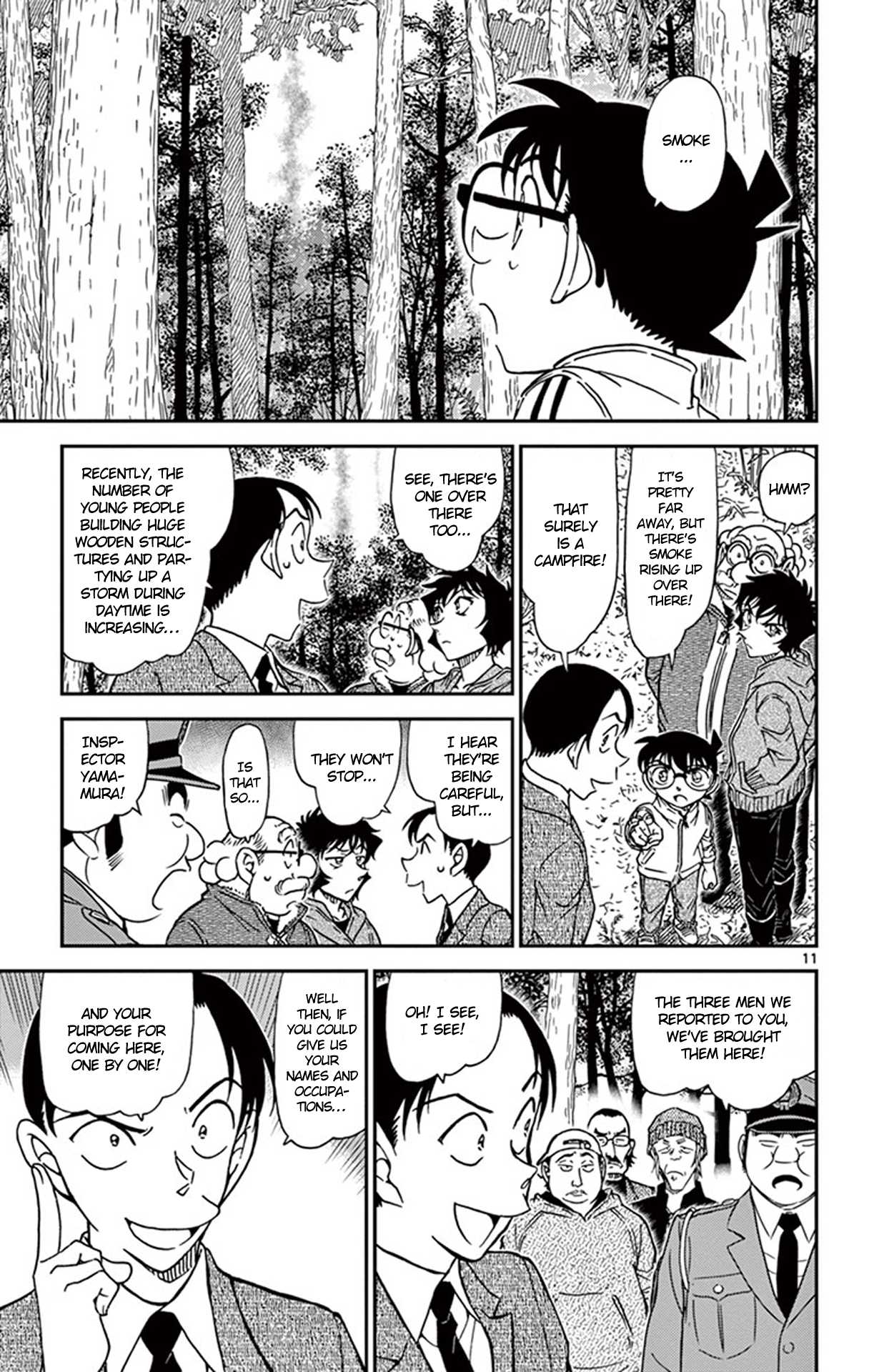 Detective Conan Chapter 816 page 12 - Chapter 816: Smoke Signals from a Dire Situation