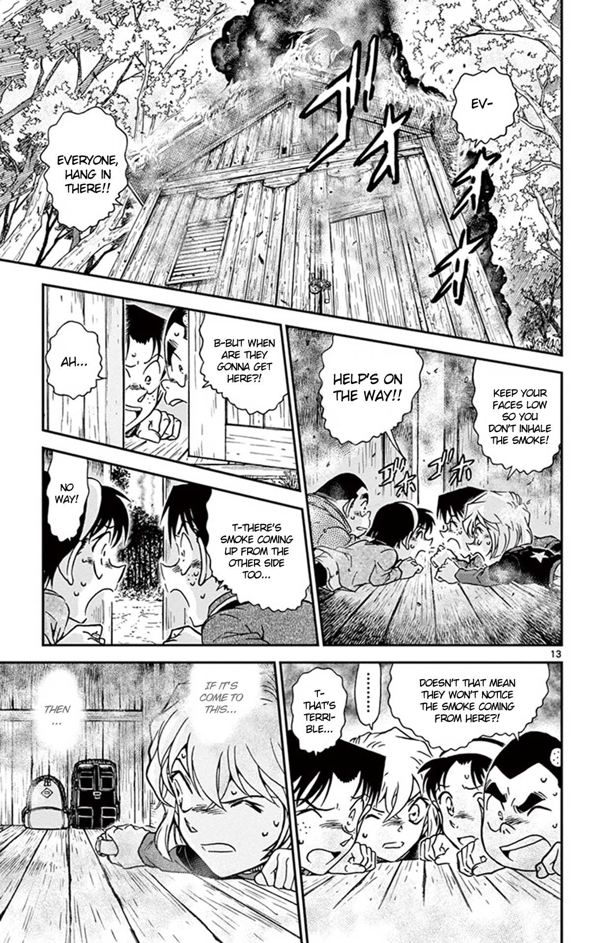 Detective Conan Chapter 816 page 14 - Chapter 816: Smoke Signals from a Dire Situation