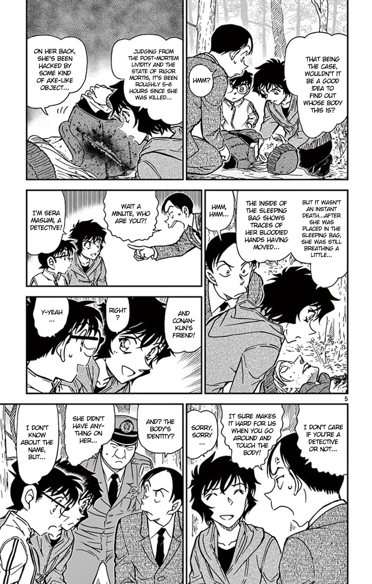 Detective Conan Chapter 816 page 6 - Chapter 816: Smoke Signals from a Dire Situation