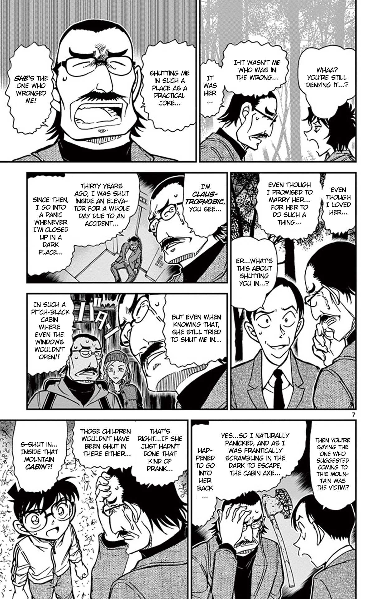 Detective Conan Chapter 817 page 8 - Chapter 817: A Lonely Figure in the Lamplight