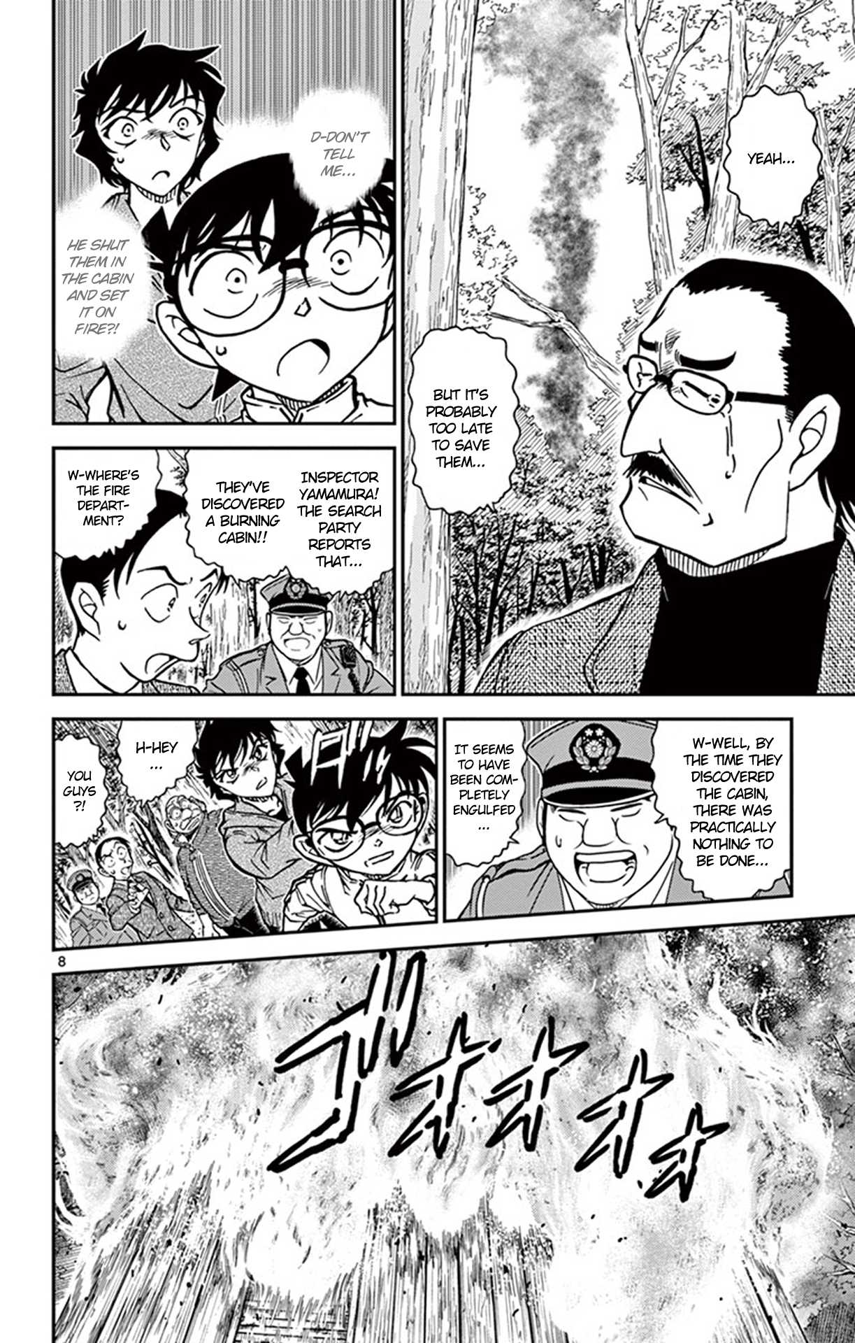 Detective Conan Chapter 817 page 9 - Chapter 817: A Lonely Figure in the Lamplight