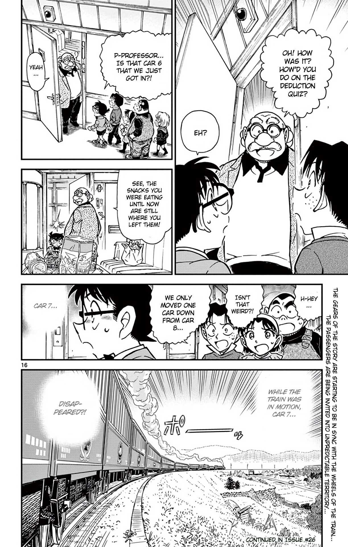 Detective Conan Chapter 818 page 17 - Chapter 818: Mystery Train [All Aboard]