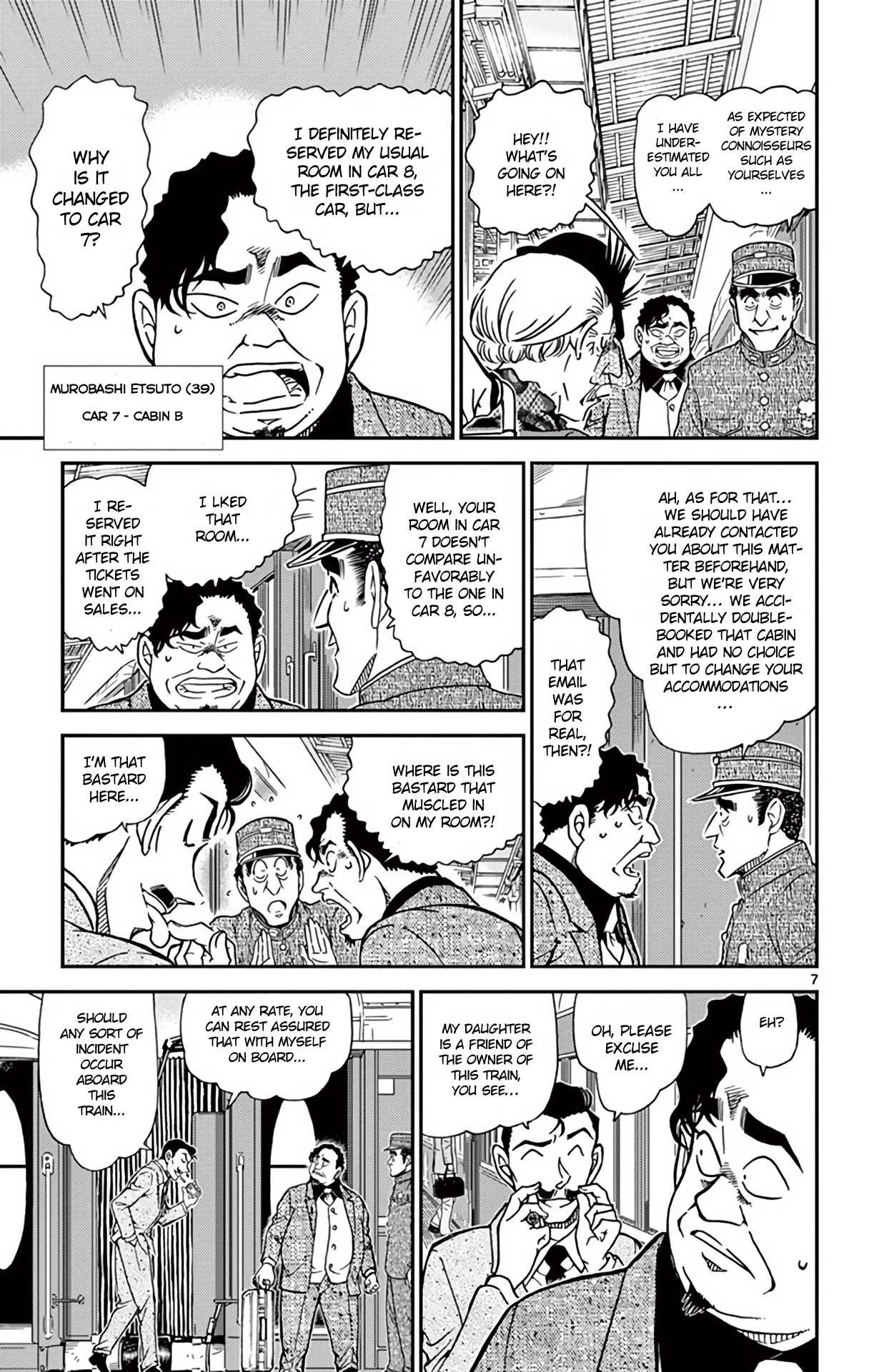 Detective Conan Chapter 818 page 8 - Chapter 818: Mystery Train [All Aboard]