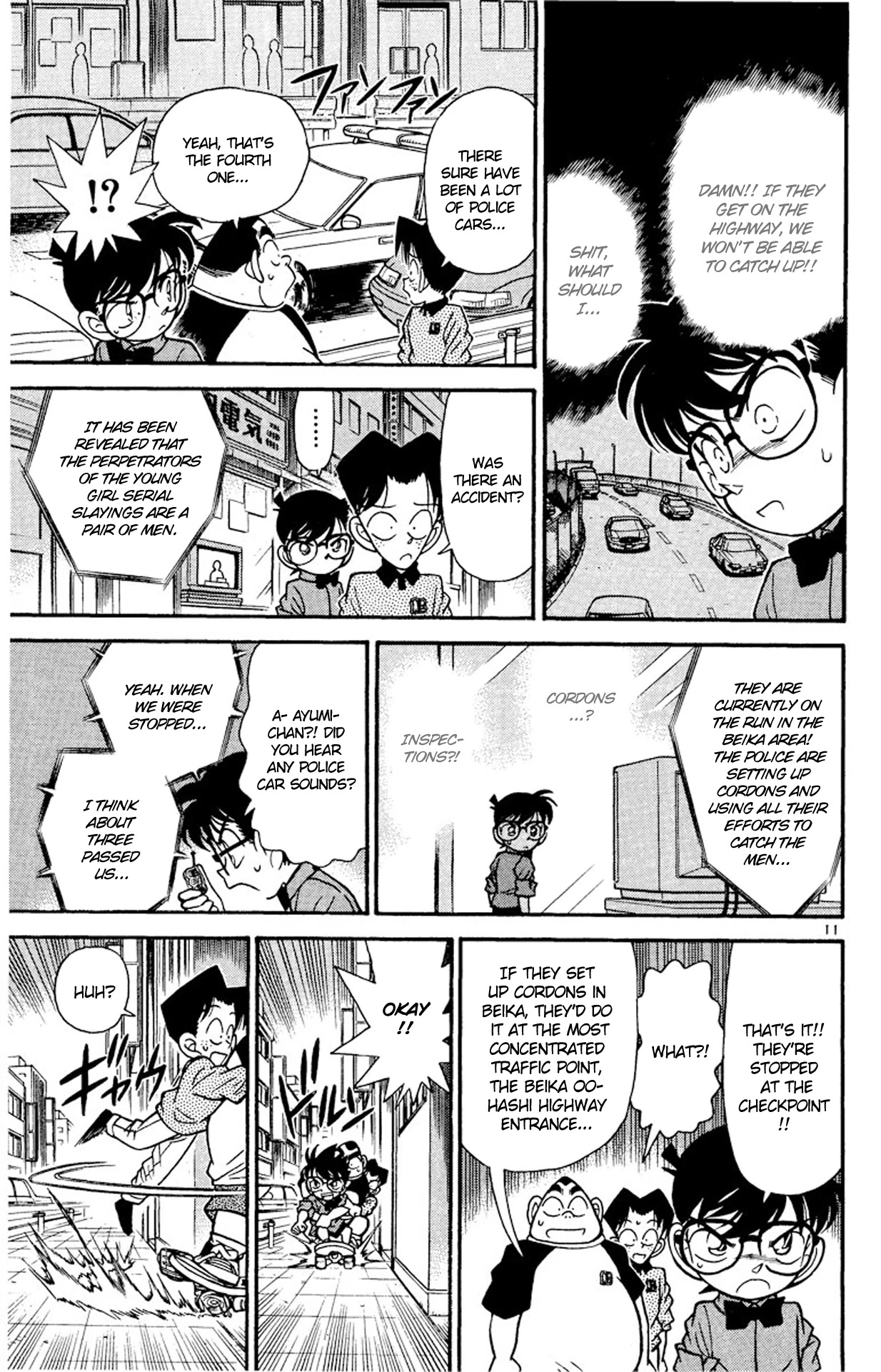 Detective Conan Chapter 82 page 12 - Chapter 82: Follow the Voice!!
