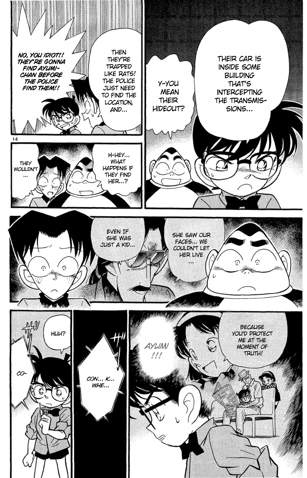 Detective Conan Chapter 82 page 15 - Chapter 82: Follow the Voice!!