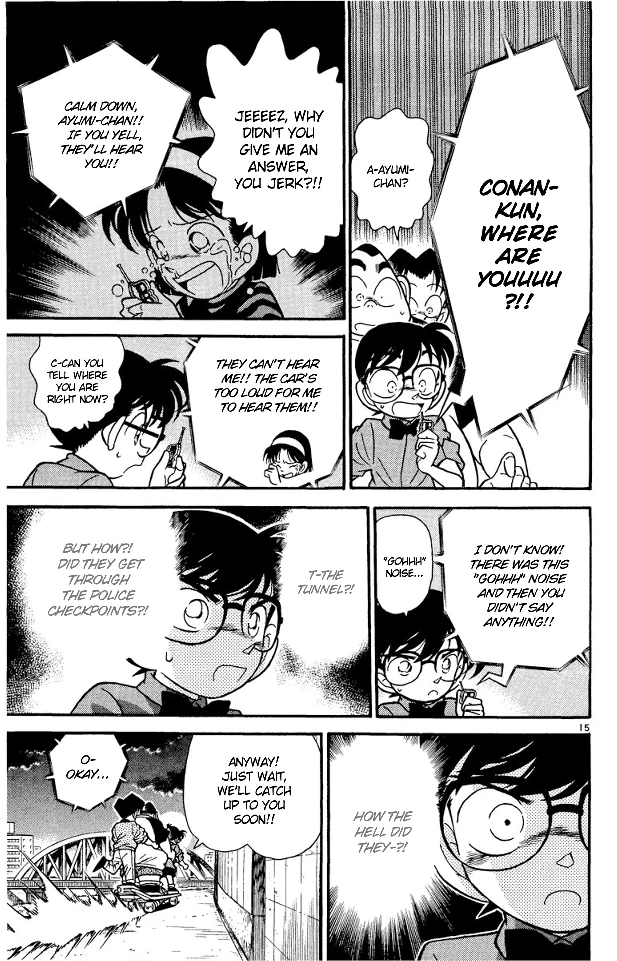 Detective Conan Chapter 82 page 16 - Chapter 82: Follow the Voice!!