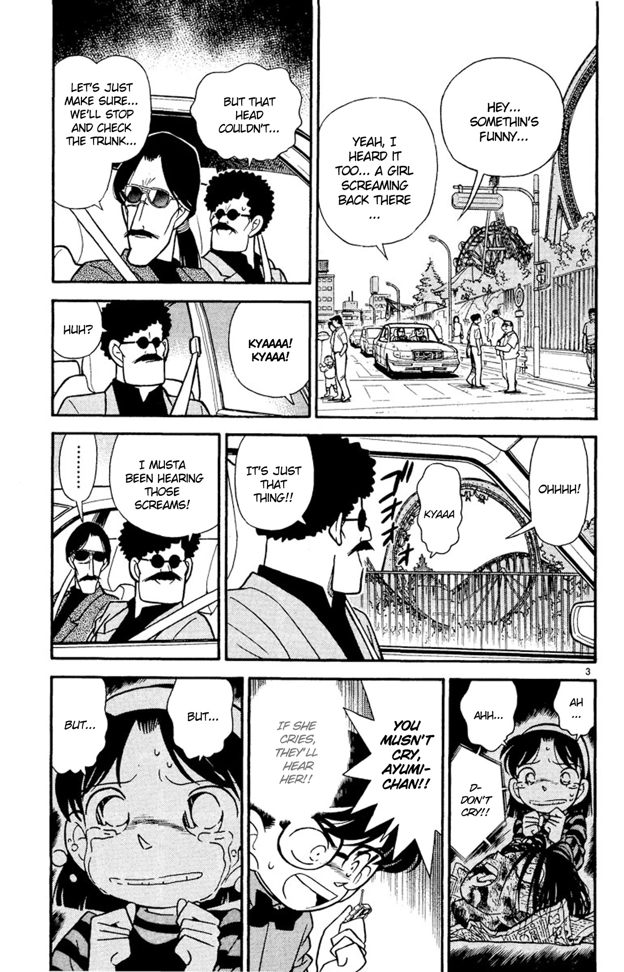 Detective Conan Chapter 82 page 4 - Chapter 82: Follow the Voice!!