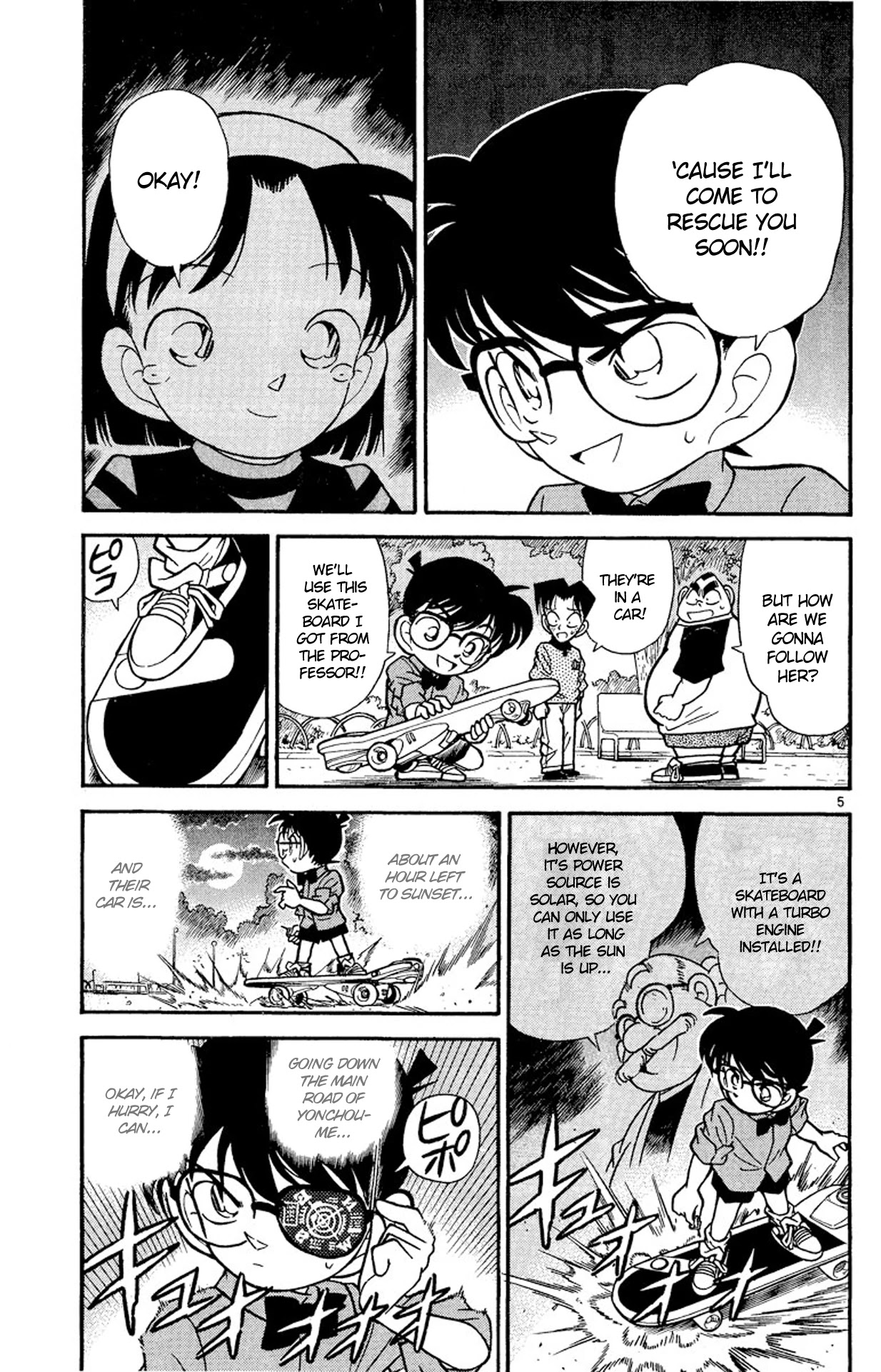 Detective Conan Chapter 82 page 6 - Chapter 82: Follow the Voice!!