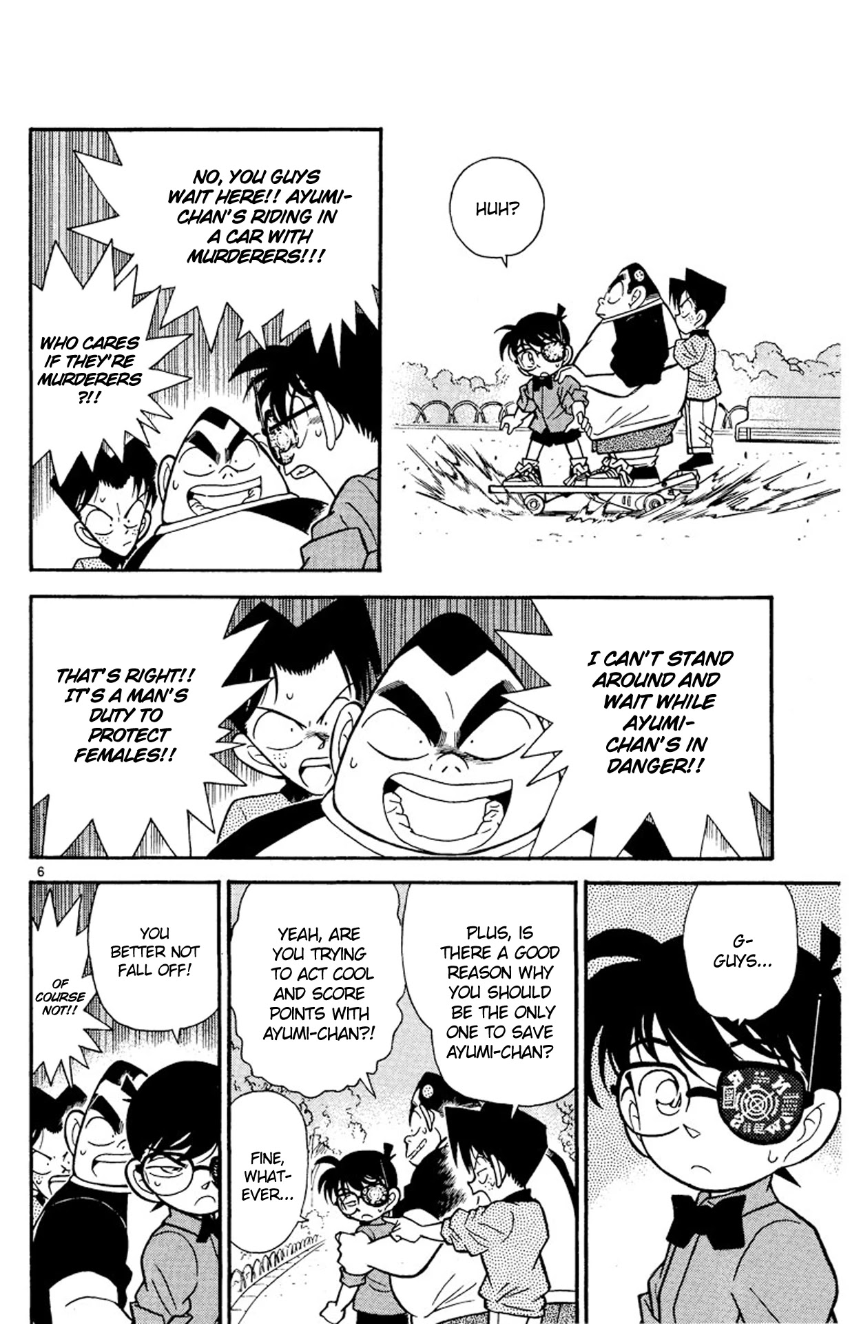 Detective Conan Chapter 82 page 7 - Chapter 82: Follow the Voice!!