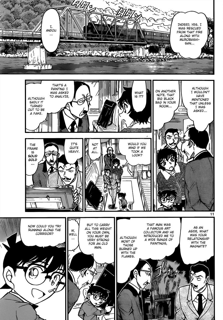 Detective Conan Chapter 821 page 11 - Chapter 821: Mystery Train [Junction]