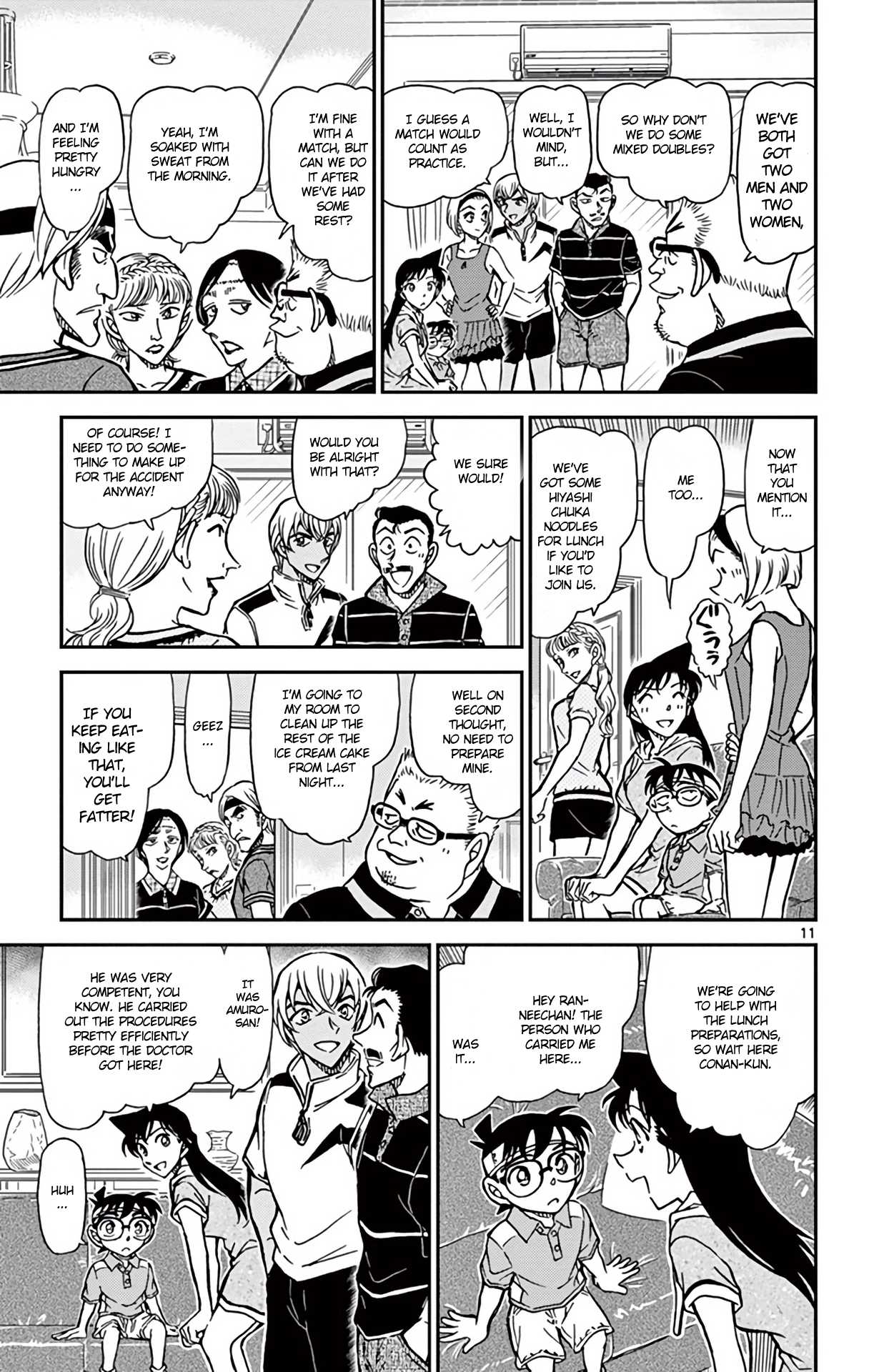 Detective Conan Chapter 825 page 12 - Chapter 825: Special Coach