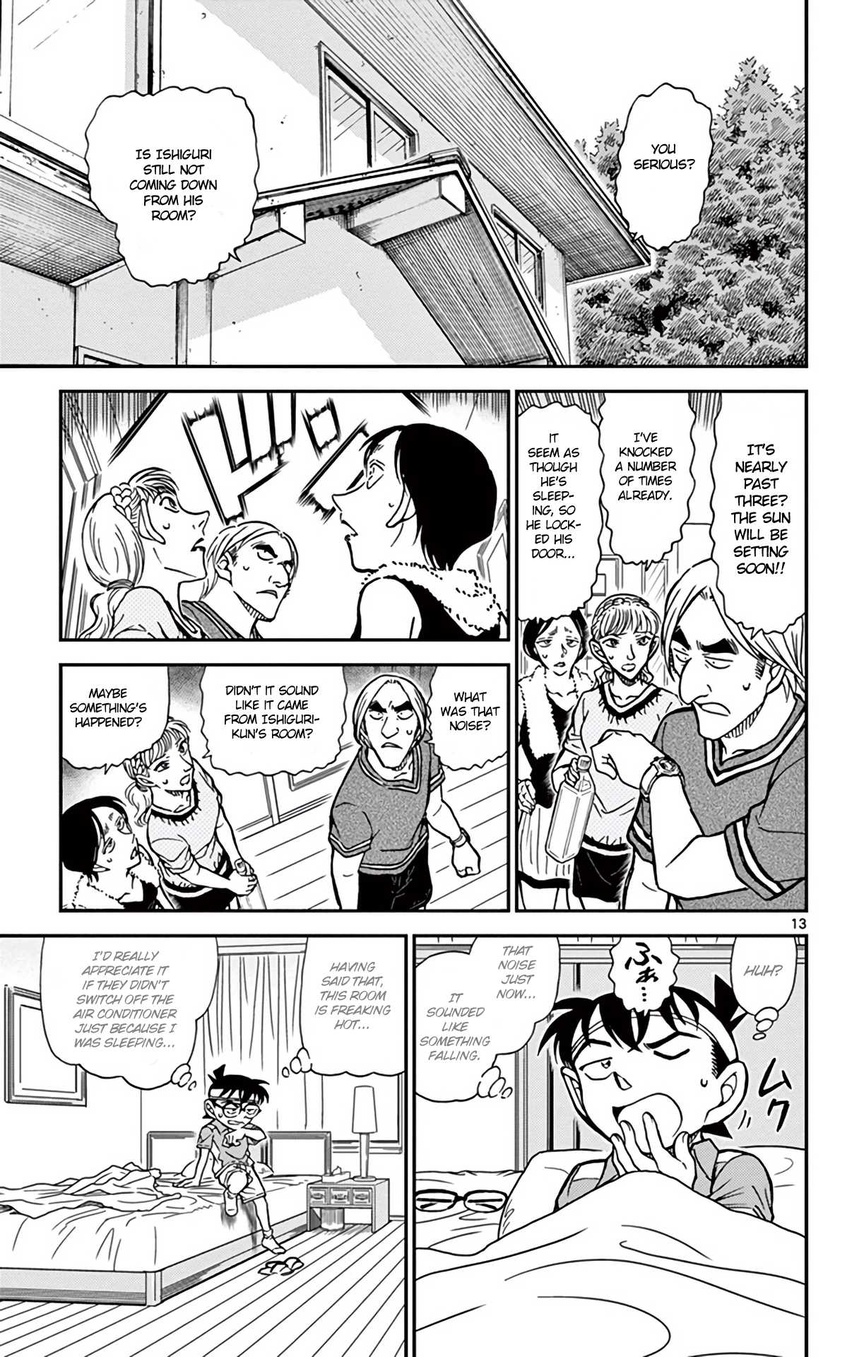 Detective Conan Chapter 825 page 14 - Chapter 825: Special Coach
