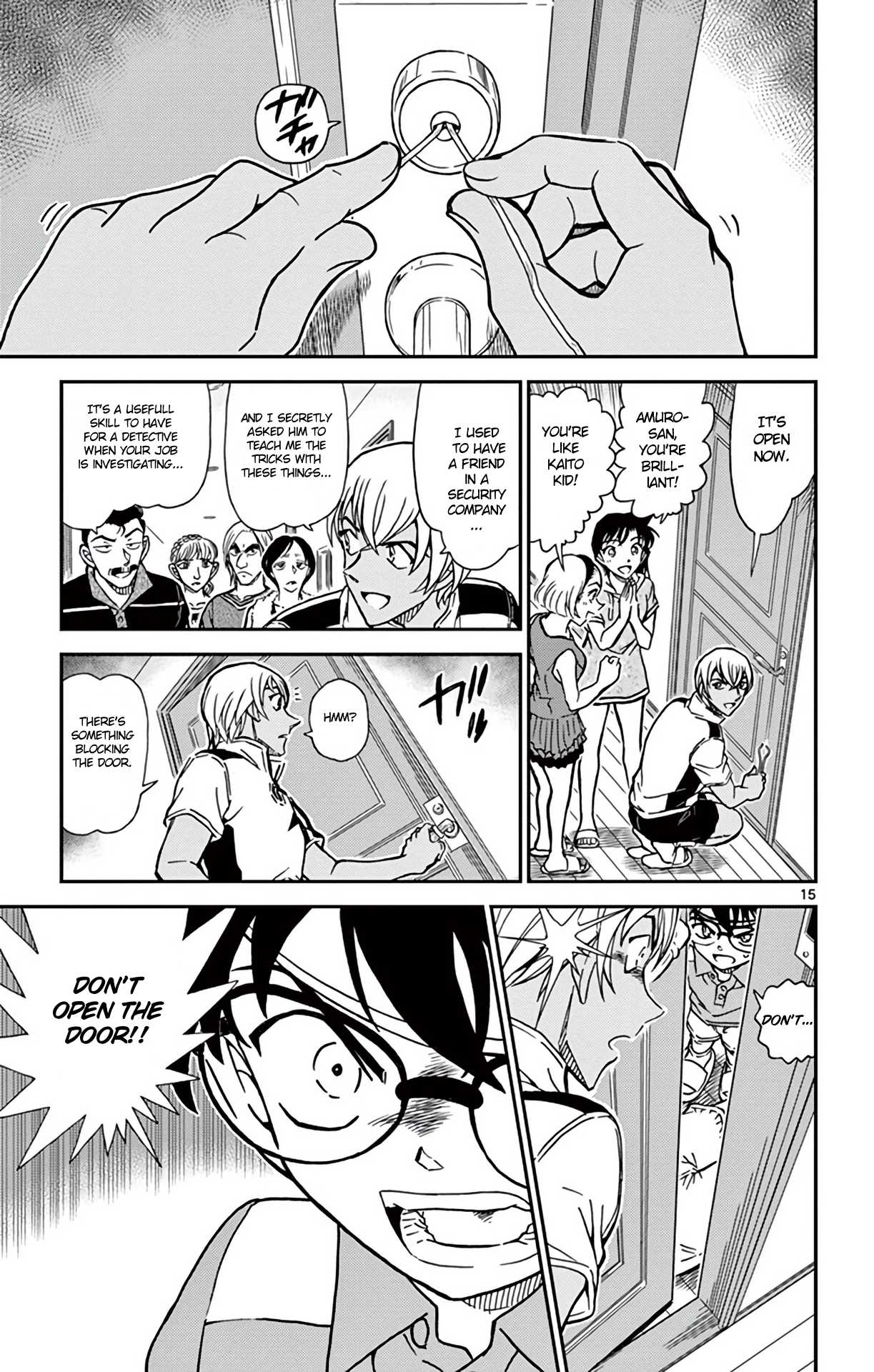Detective Conan Chapter 825 page 16 - Chapter 825: Special Coach