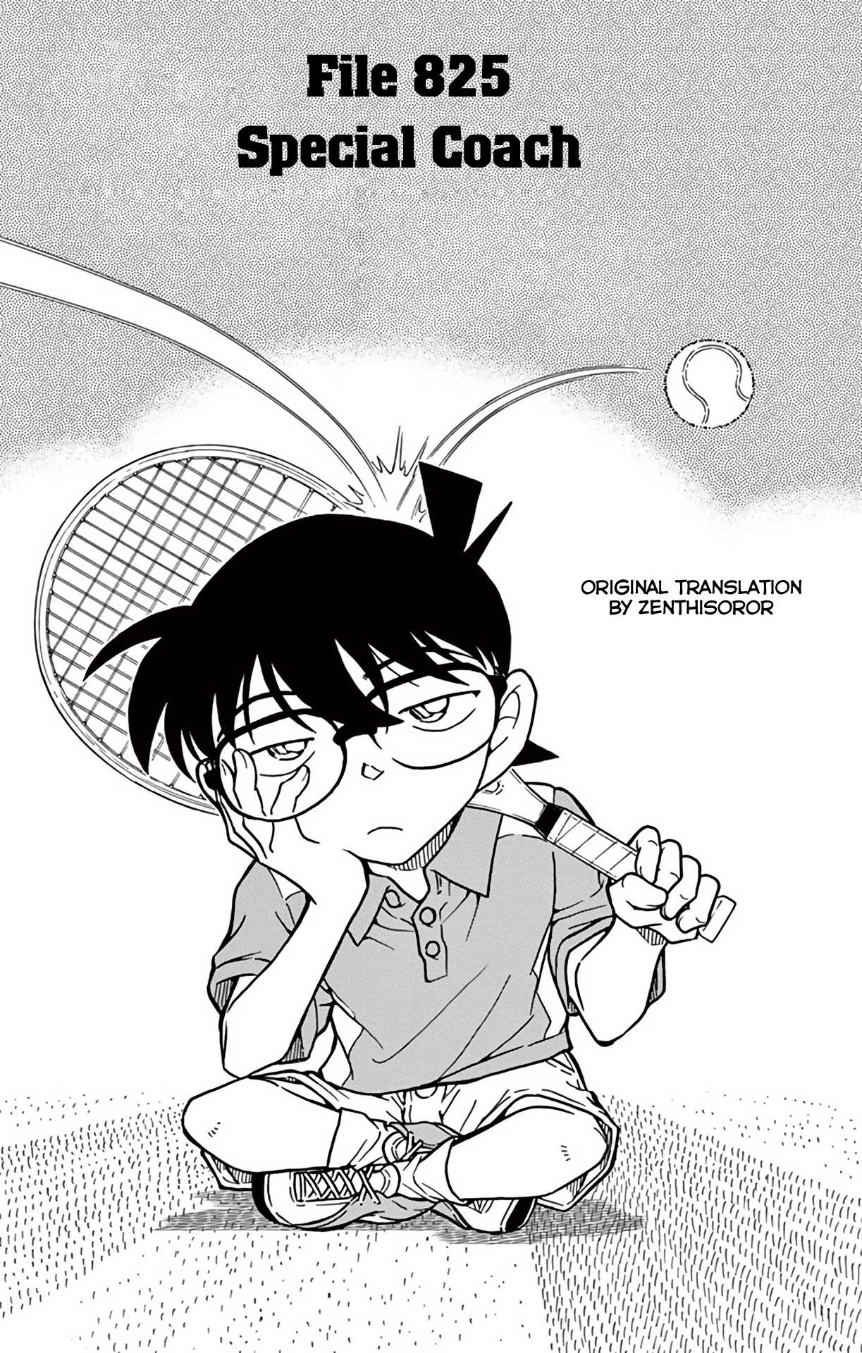 Detective Conan Chapter 825 page 2 - Chapter 825: Special Coach
