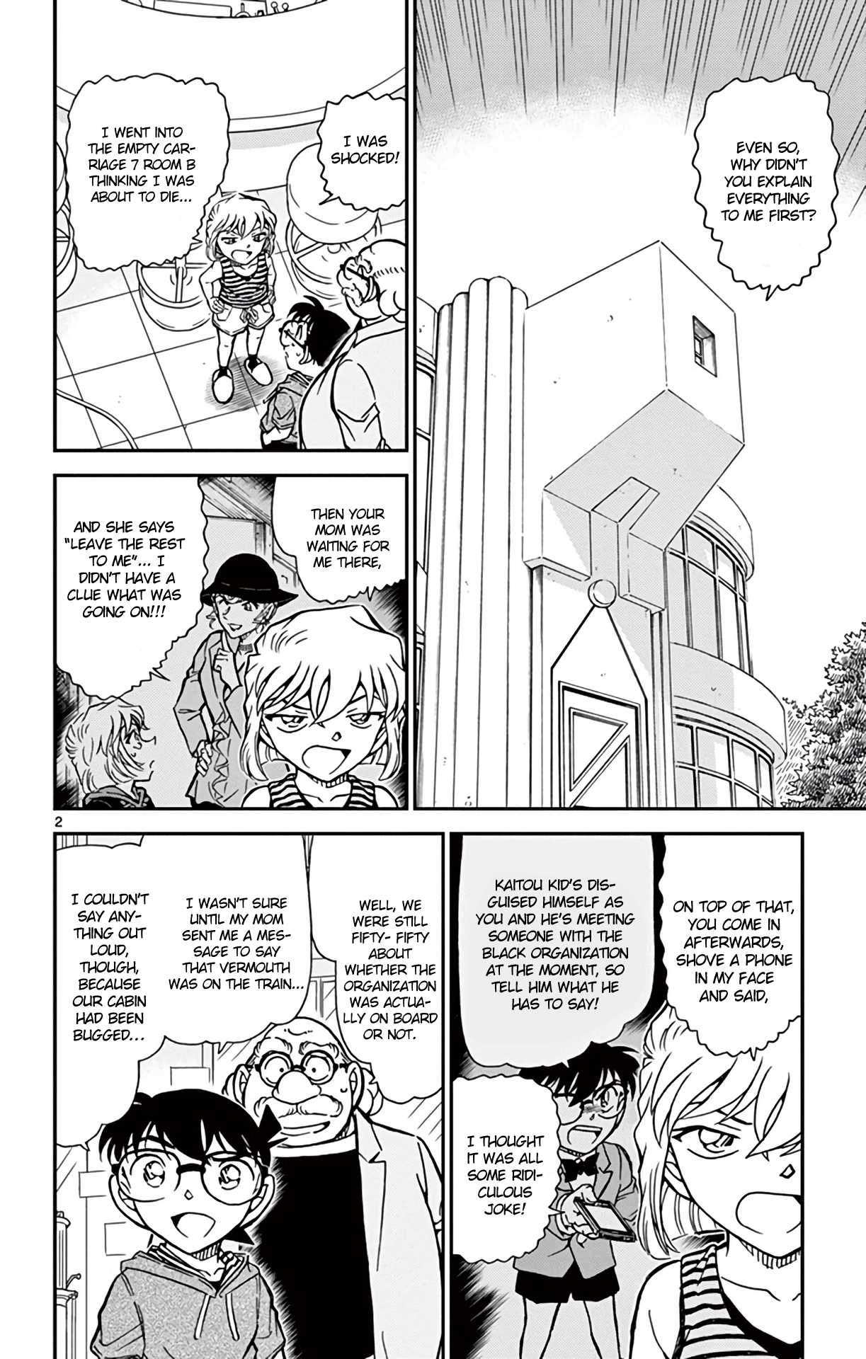 Detective Conan Chapter 825 page 3 - Chapter 825: Special Coach