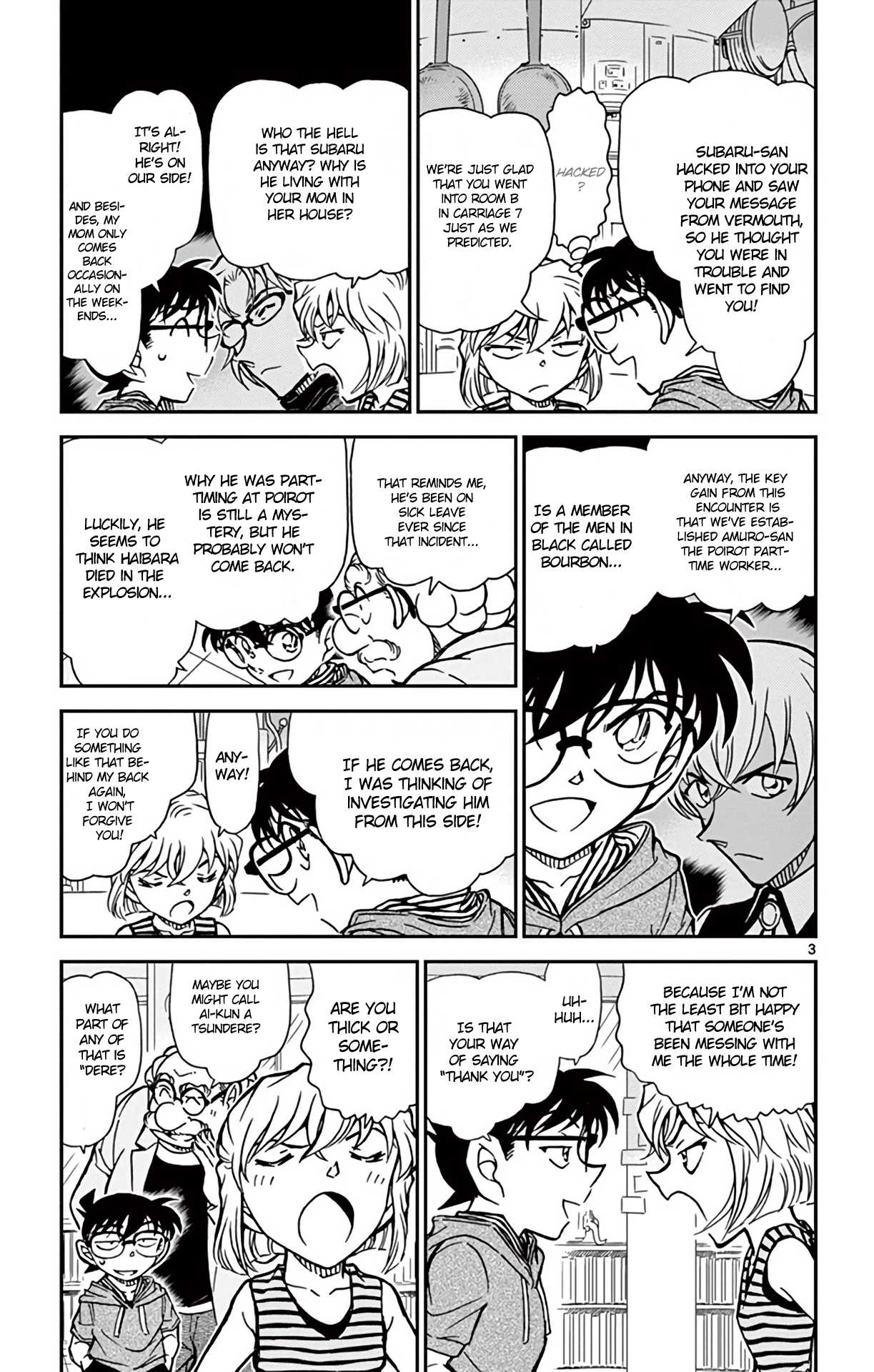 Detective Conan Chapter 825 page 4 - Chapter 825: Special Coach