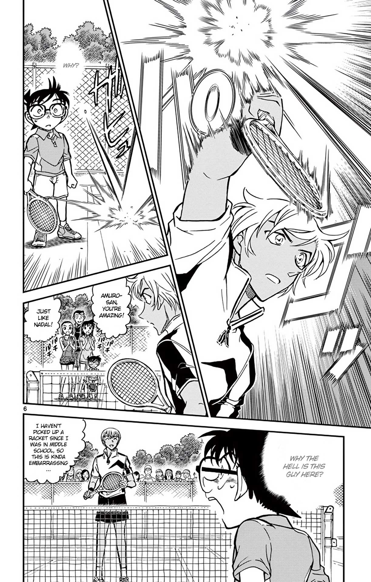 Detective Conan Chapter 825 page 7 - Chapter 825: Special Coach