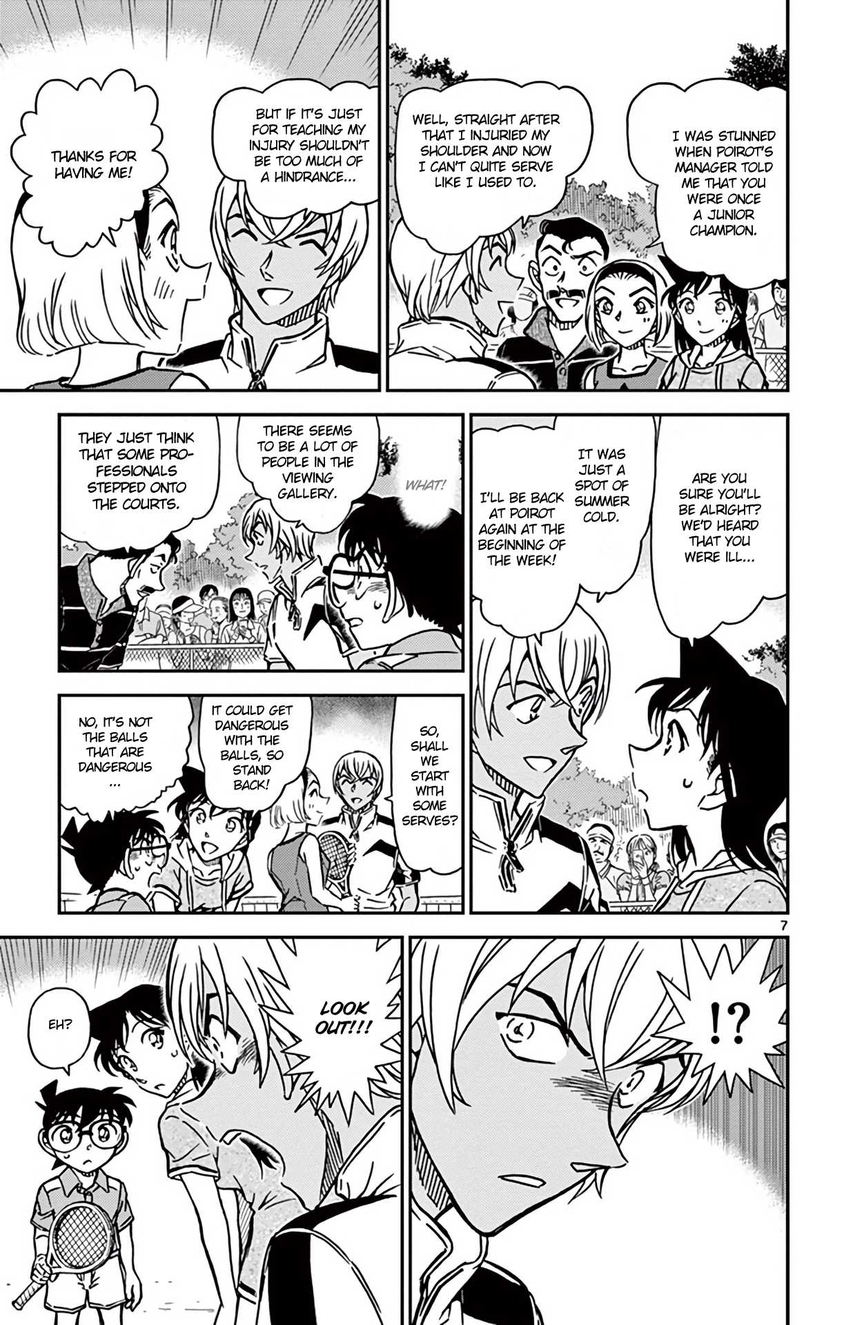 Detective Conan Chapter 825 page 8 - Chapter 825: Special Coach