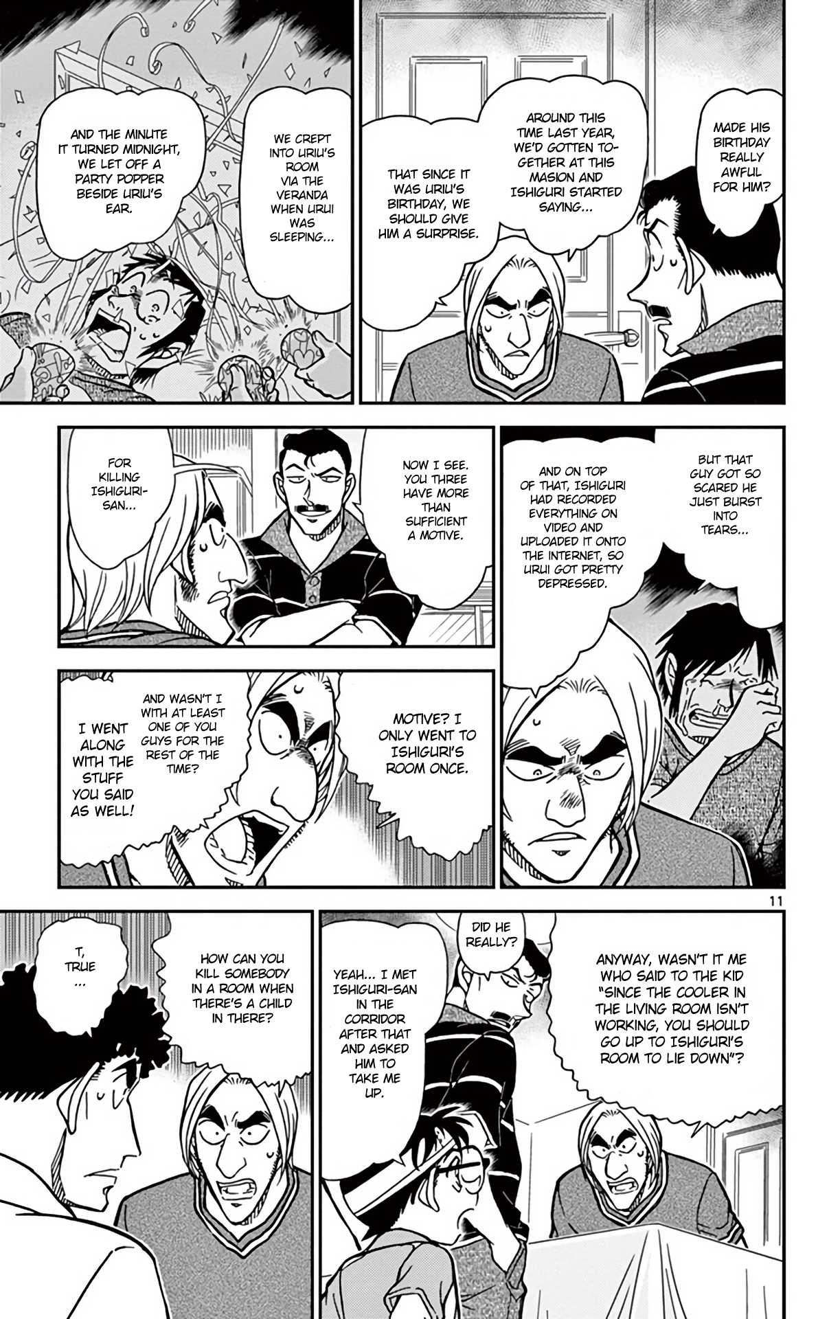 Detective Conan Chapter 826 page 12 - Chapter 826: The Missing Key of the Locked Room