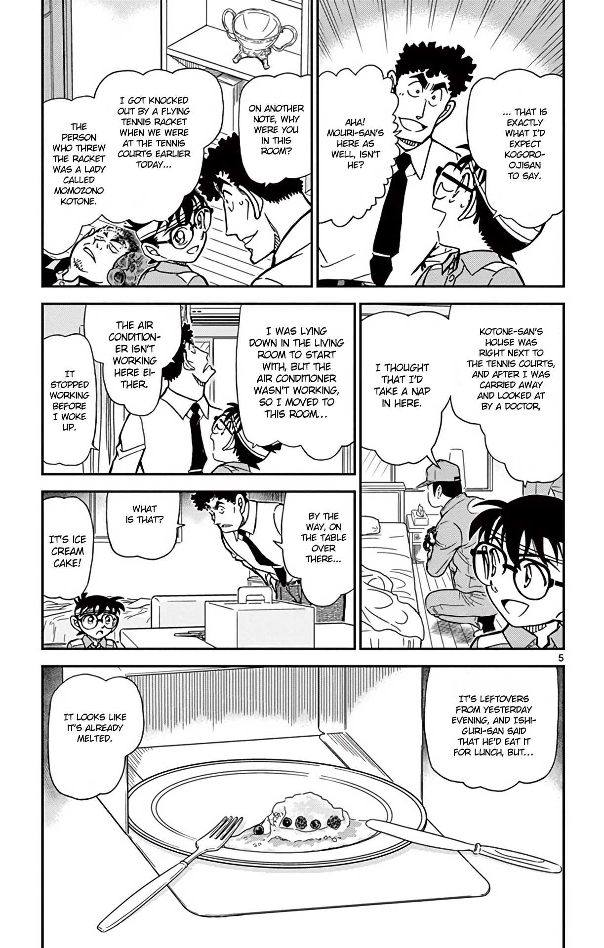 Detective Conan Chapter 826 page 6 - Chapter 826: The Missing Key of the Locked Room
