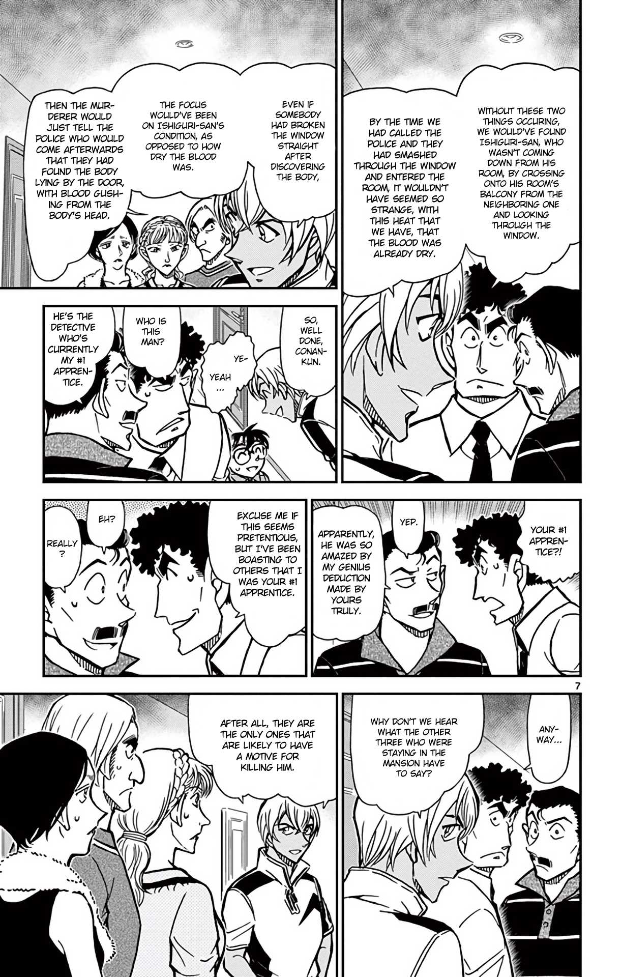 Detective Conan Chapter 826 page 8 - Chapter 826: The Missing Key of the Locked Room