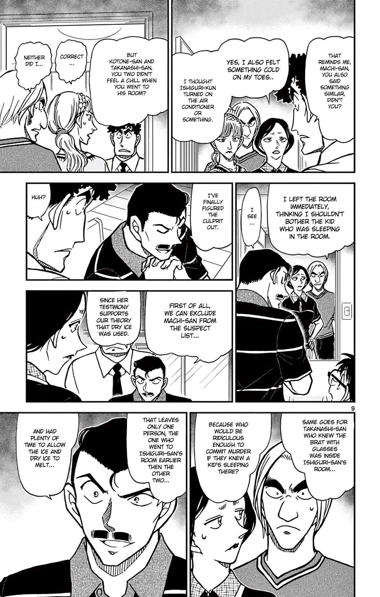 Detective Conan Chapter 827 page 10 - Chapter 827: The Key to Solving the Mystery