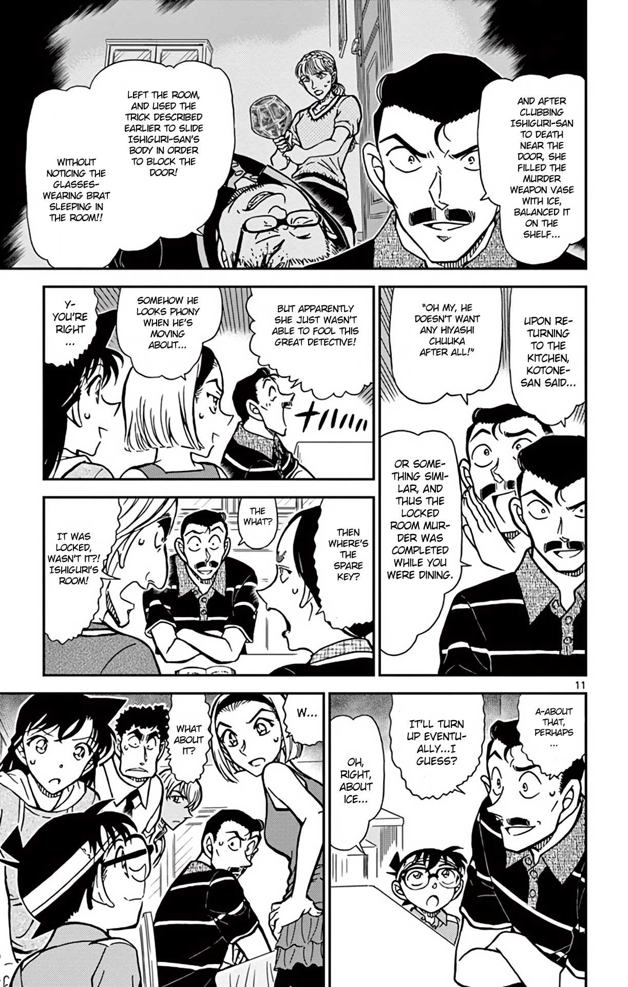 Detective Conan Chapter 827 page 12 - Chapter 827: The Key to Solving the Mystery